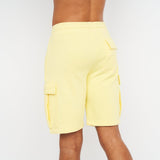 Aurelio Cargo Shorts Light Yellow
