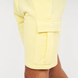Aurelio Cargo Shorts Light Yellow