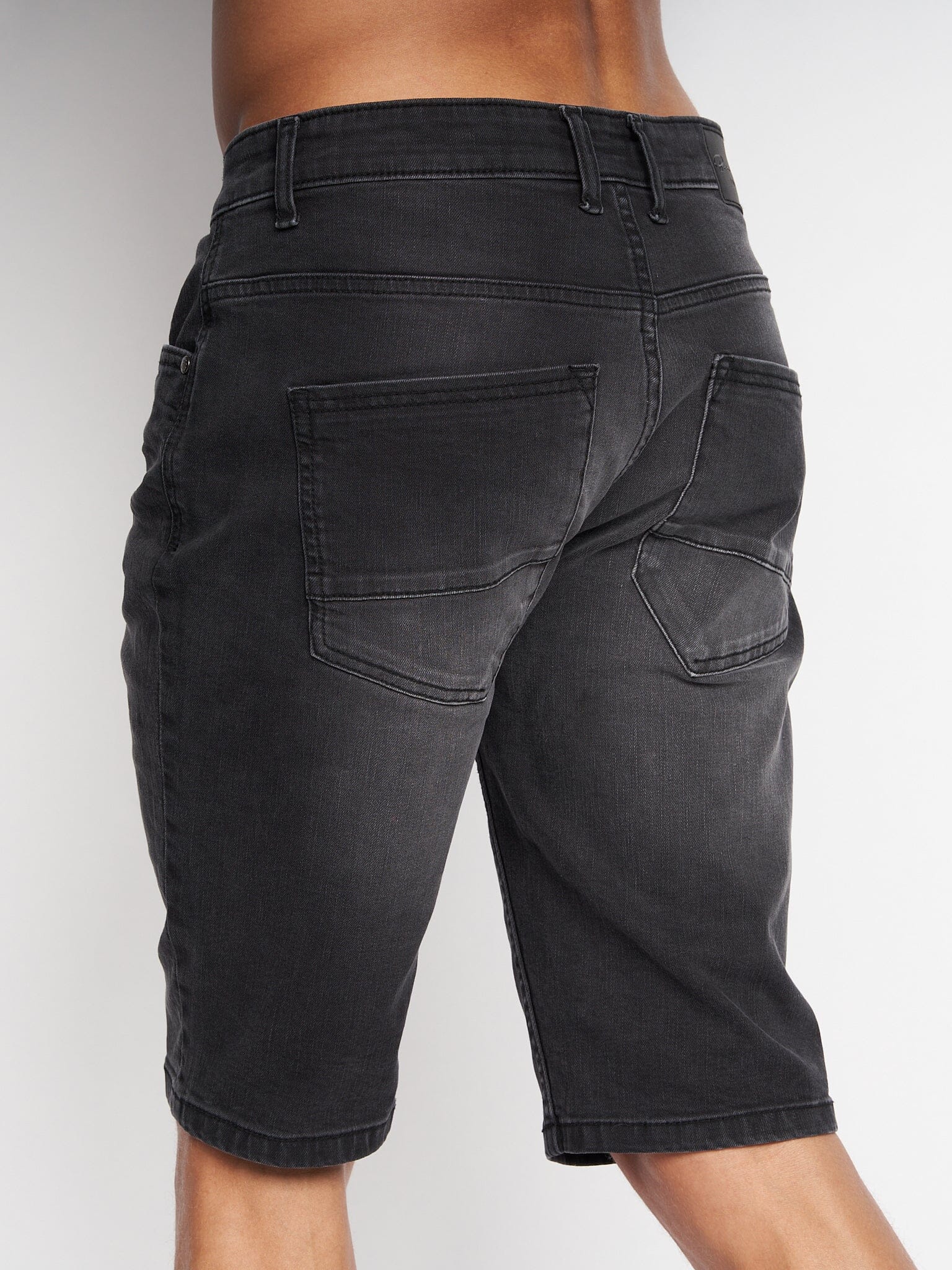 Maretto Denim Shorts Black Wash