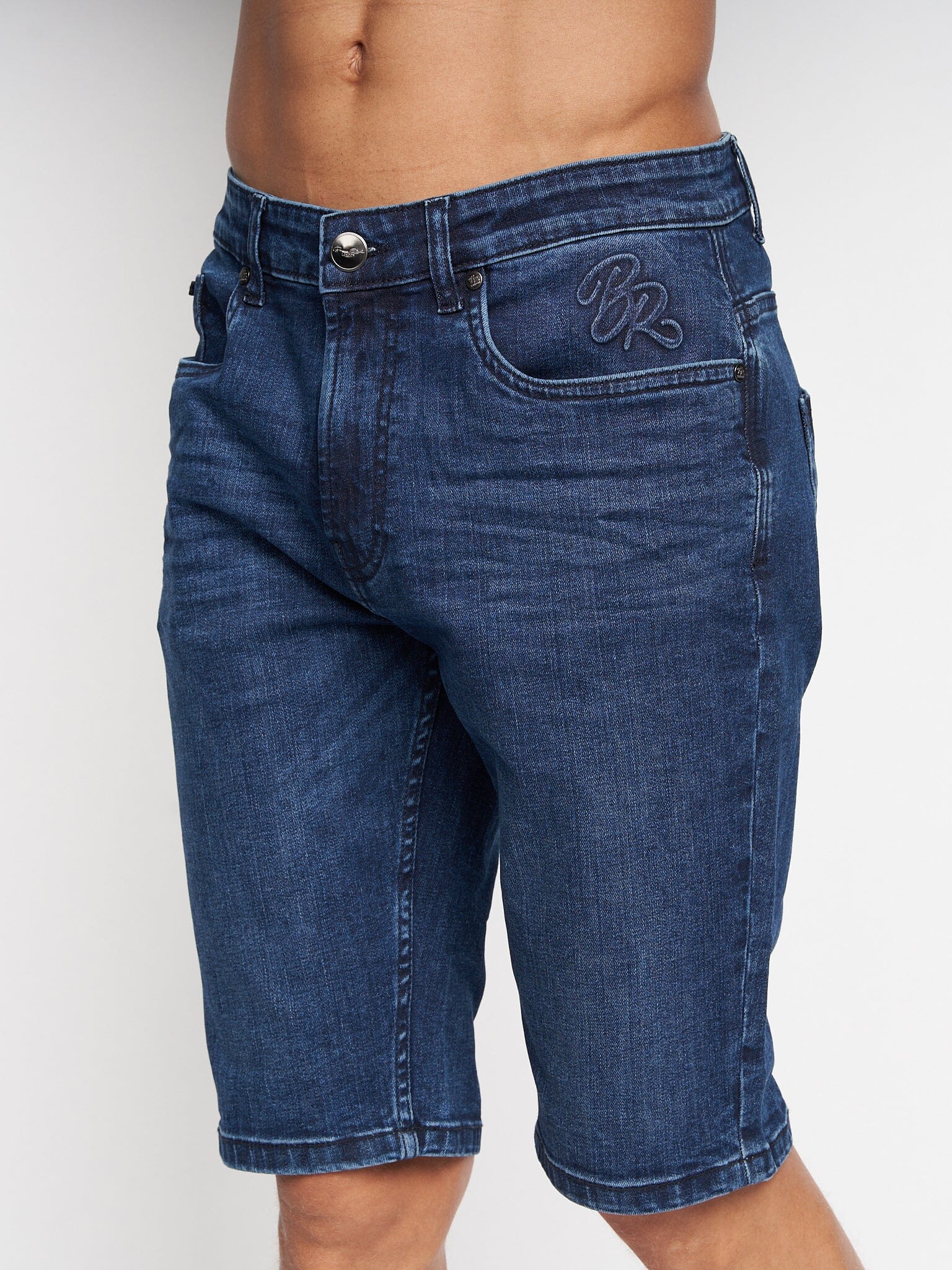 Sterlon Denim Shorts Stone Wash