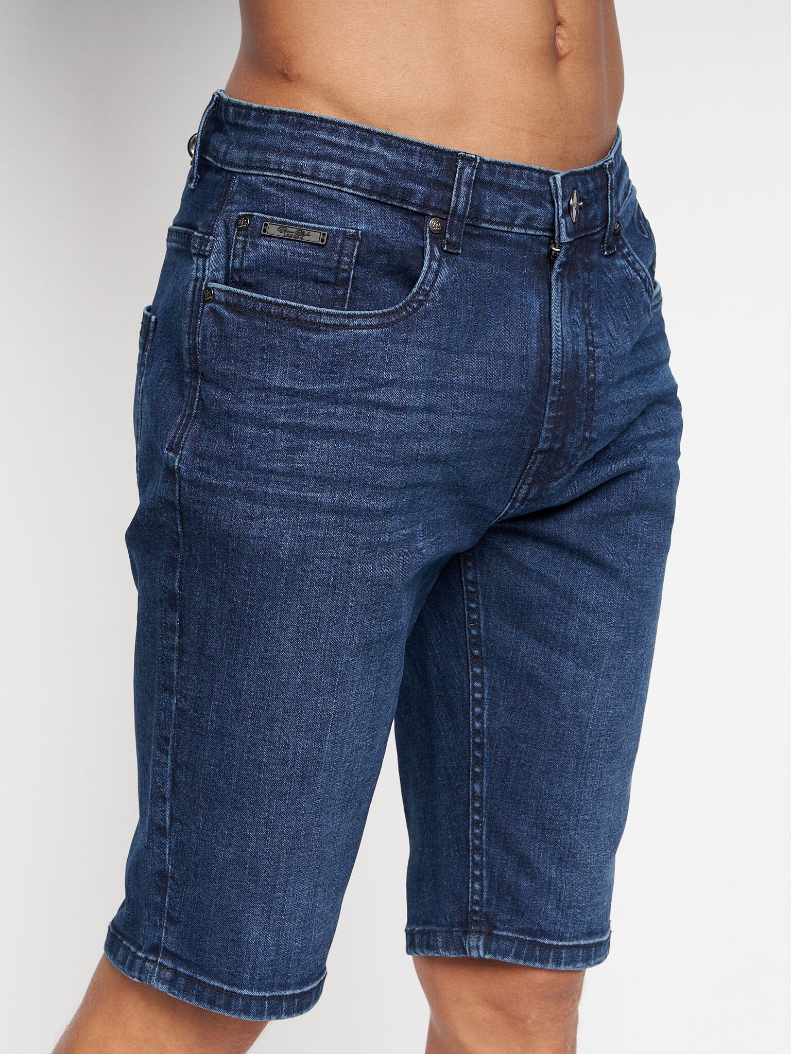 Sterlon Denim Shorts Stone Wash