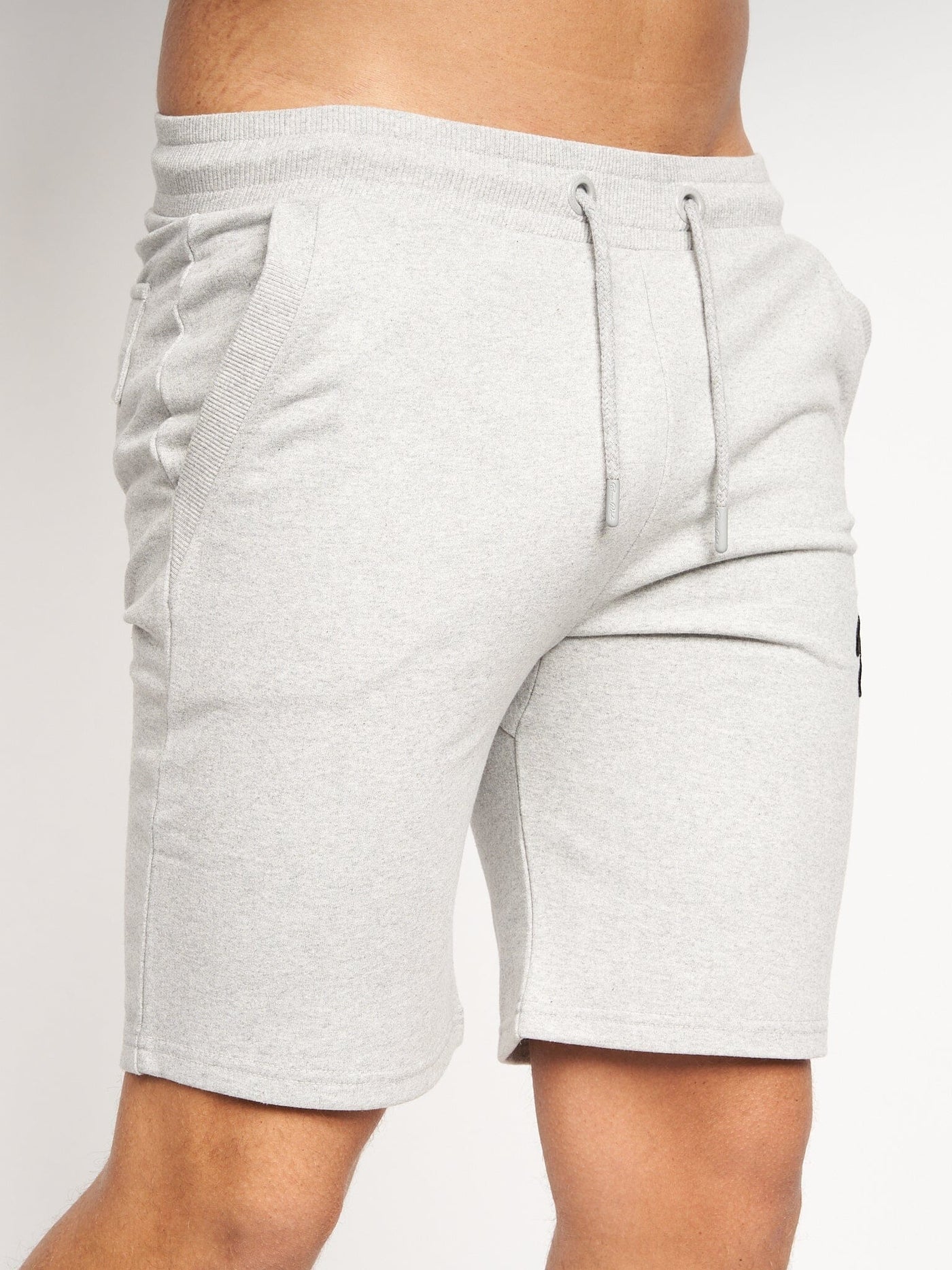 Mykar Jog Shorts Light Grey Marl