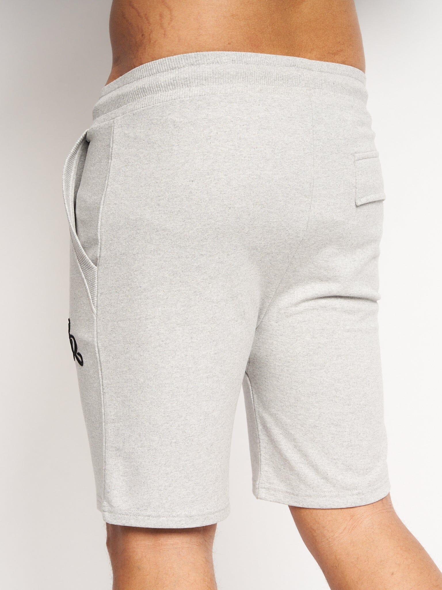 Mykar Jog Shorts Light Grey Marl