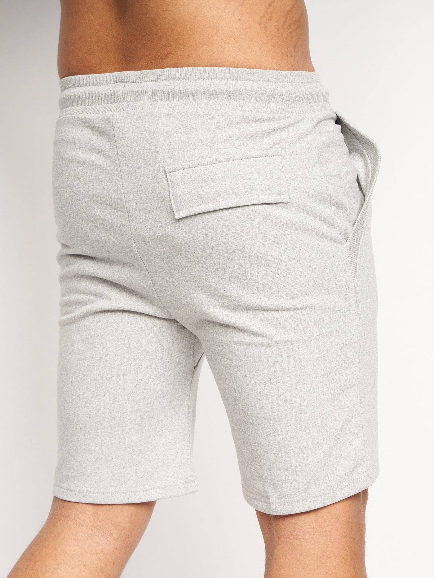 Mykar Jog Shorts Light Grey Marl