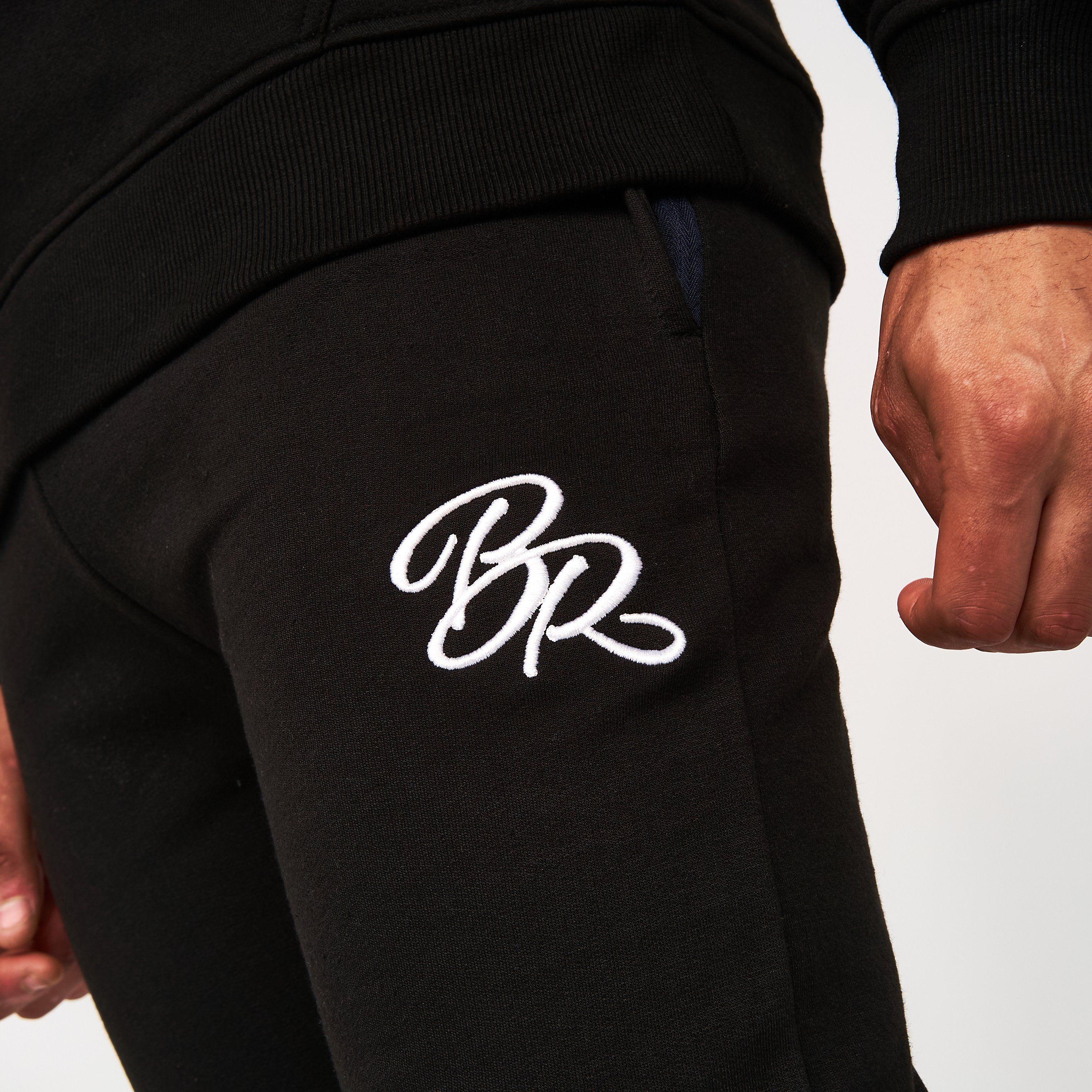 Born Rich Mens Fontaine Joggers Black