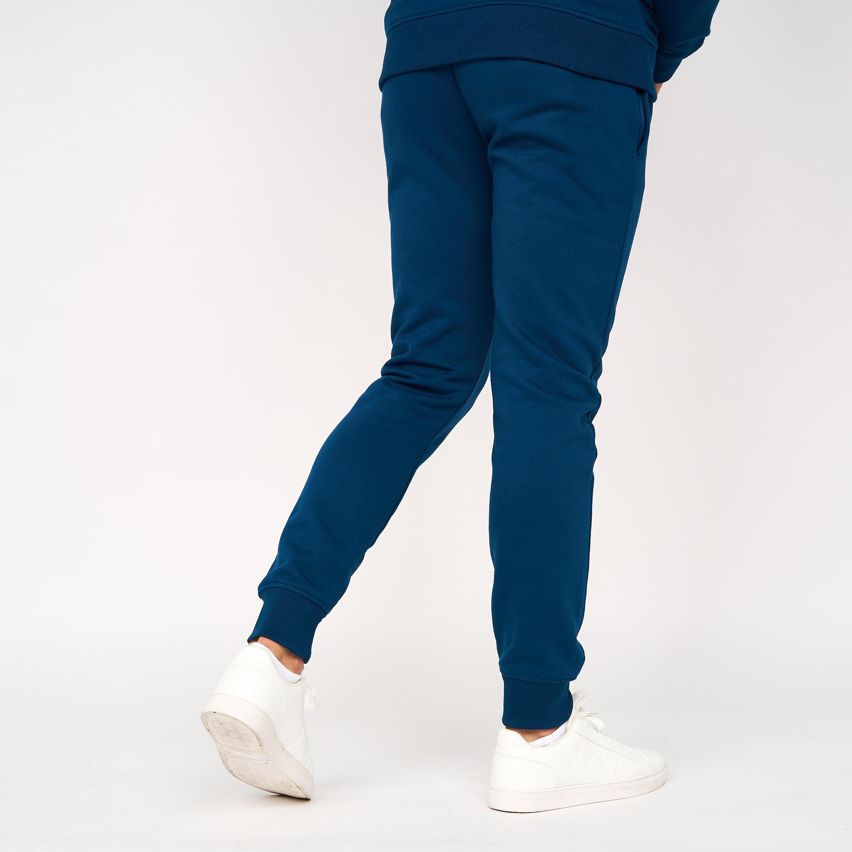 Born Rich Mens Fontaine Joggers Sky Captain