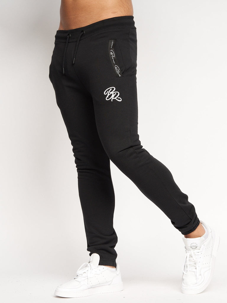 Black brand deals joggers