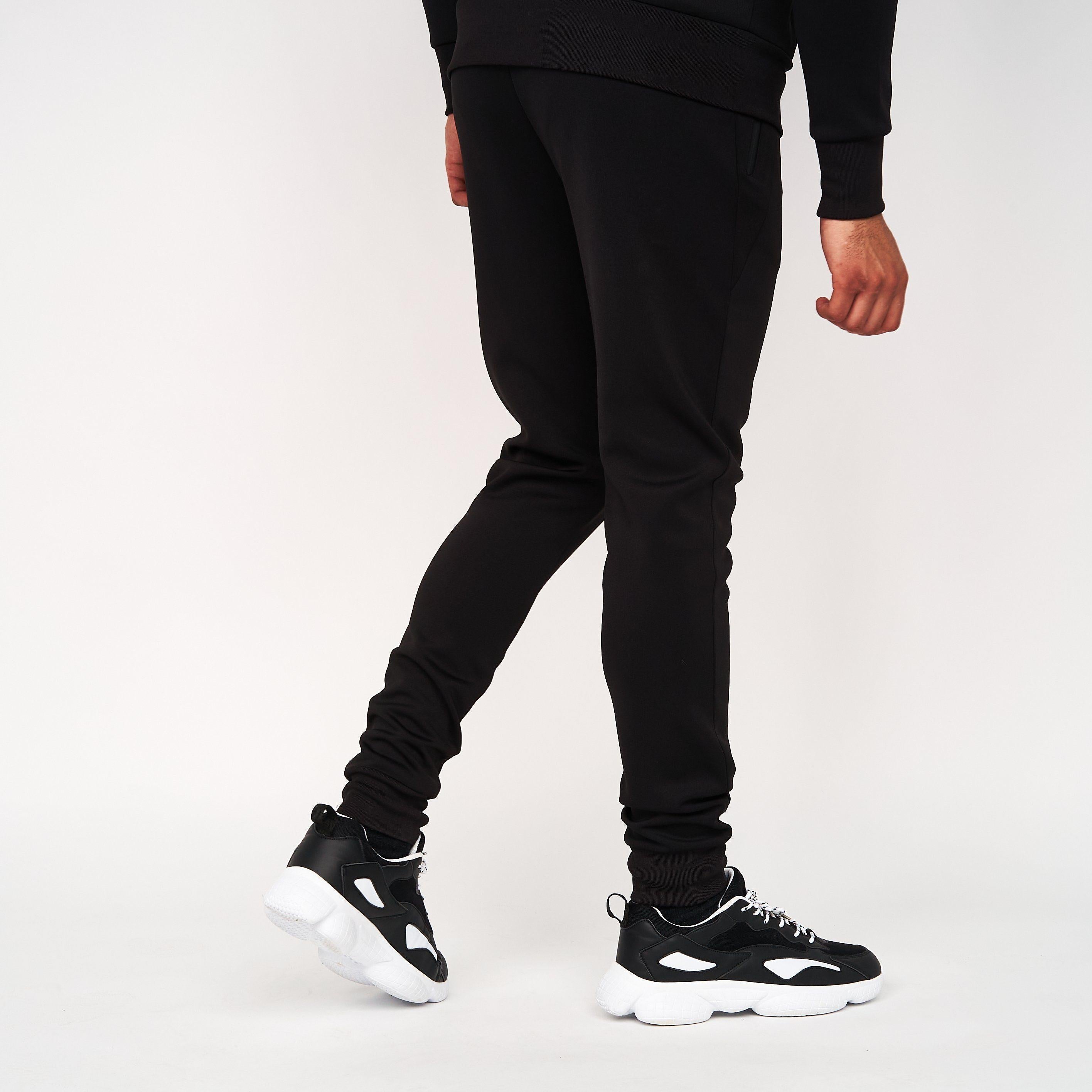 Born Rich Mens Agosto Trackpants Black