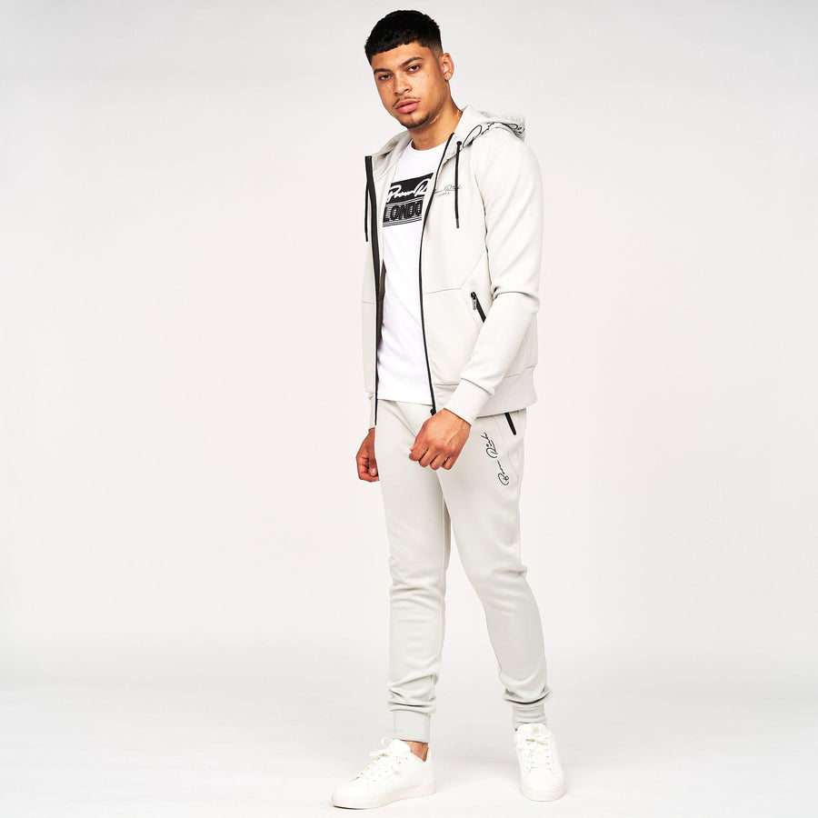 Born Rich Mens Agosto Tracktop Hoodie Mystic Blue