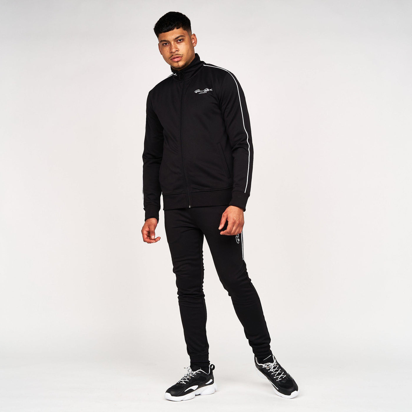 Born Rich Mens Granero Tracksuit Black