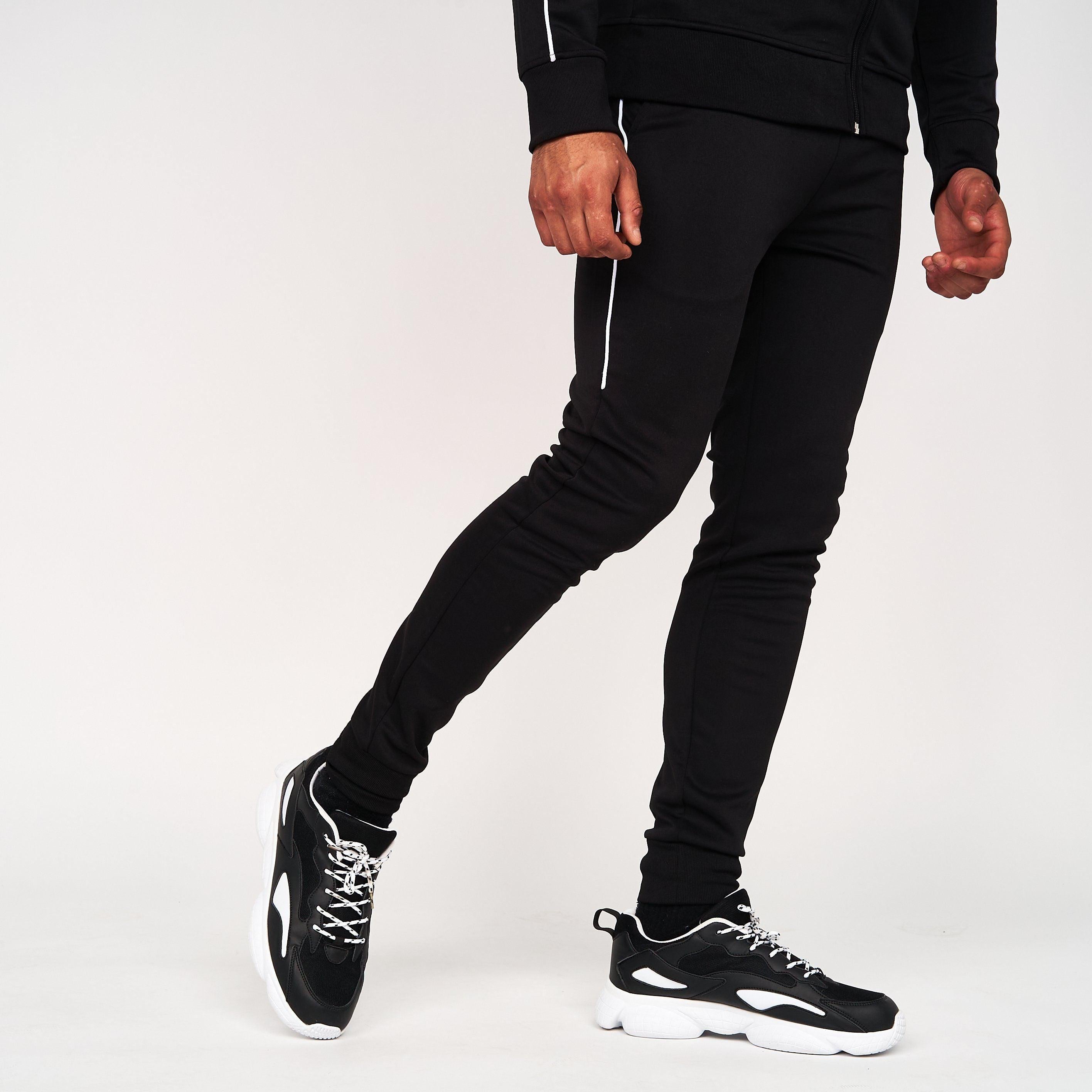 Born Rich Mens Granero Trackpants Black