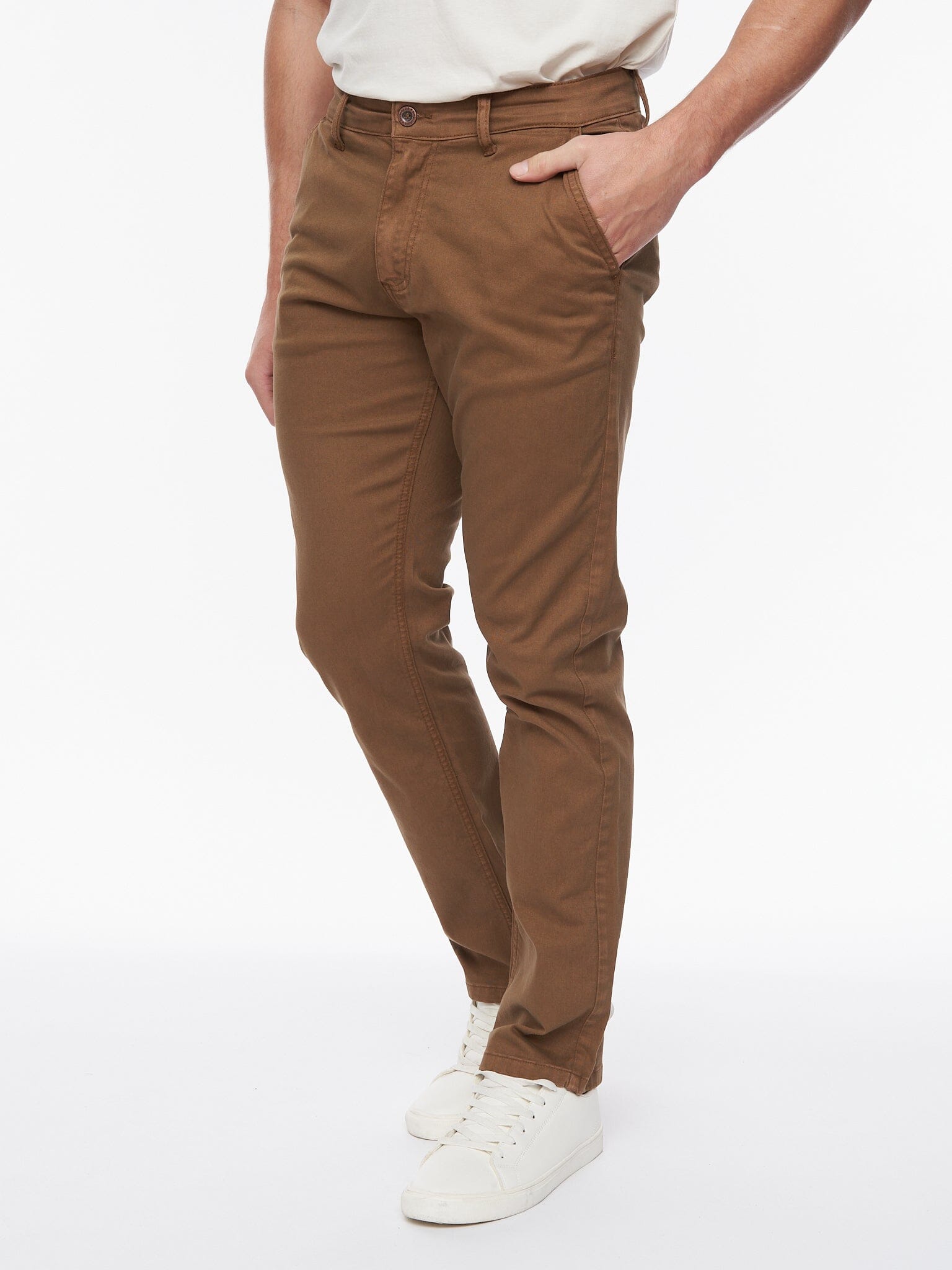 Tasman Chinos Dark Stone