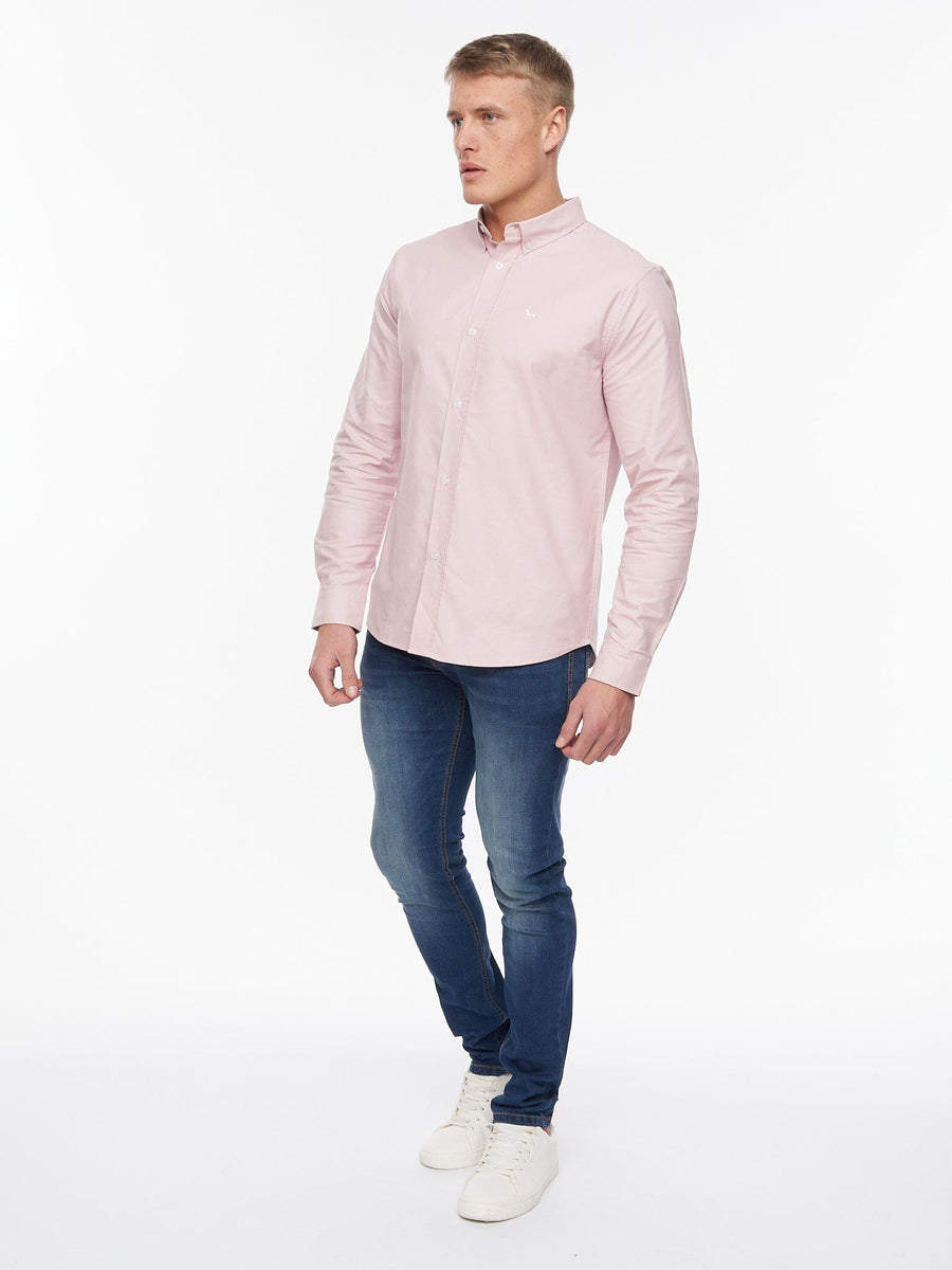 Ervin Oxford Shirt Light Pink