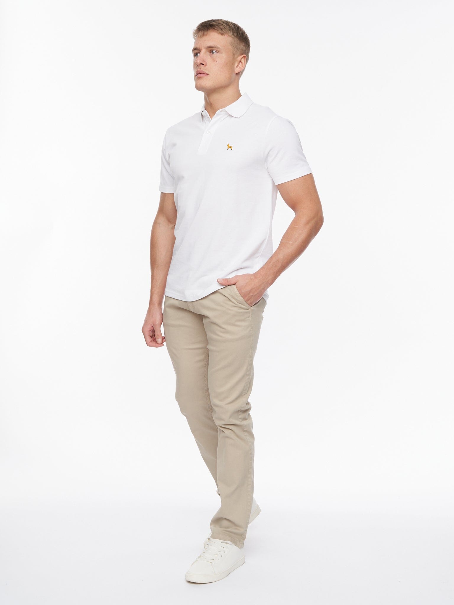 Barden Polo White