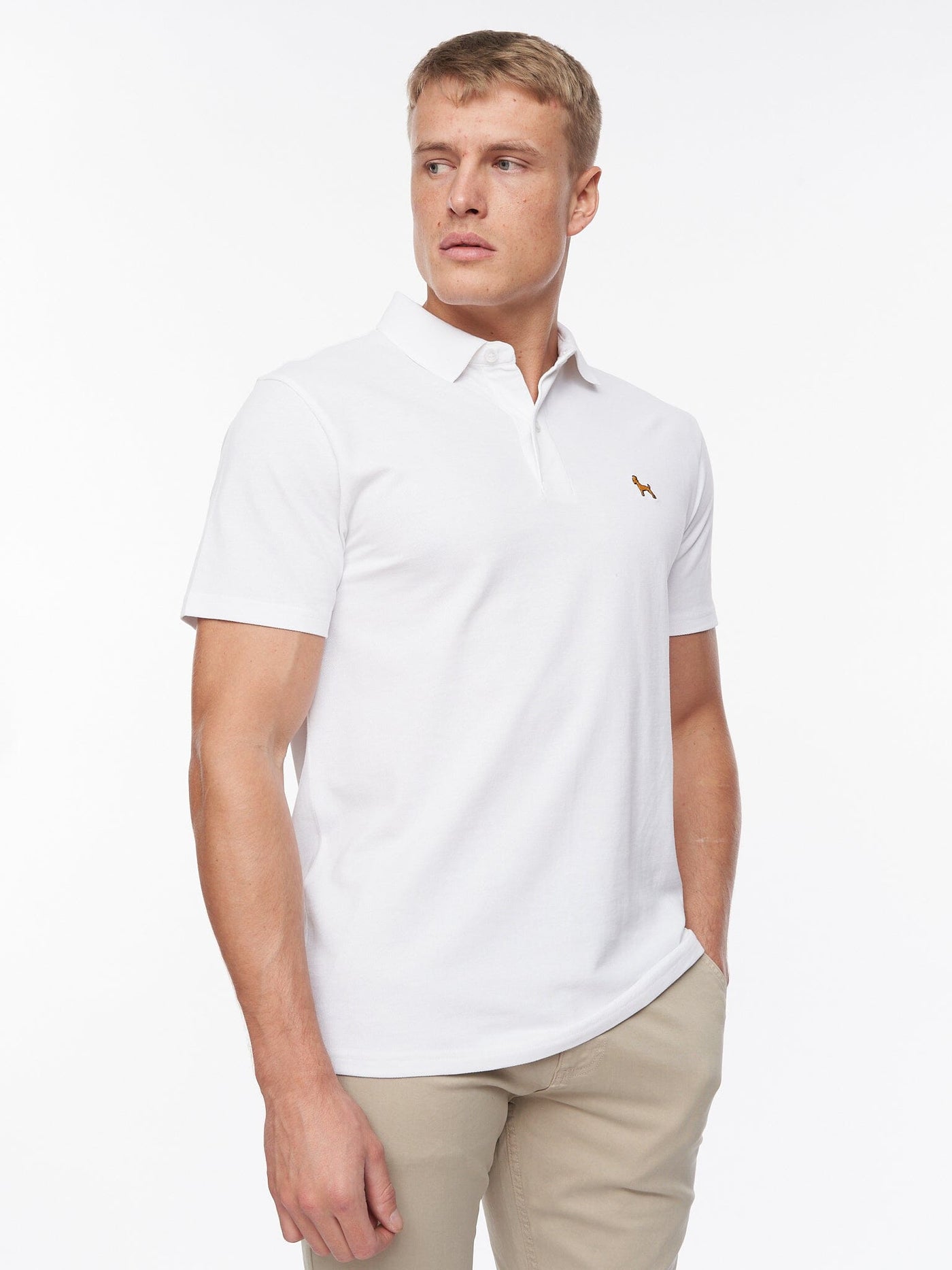 Barden Polo White