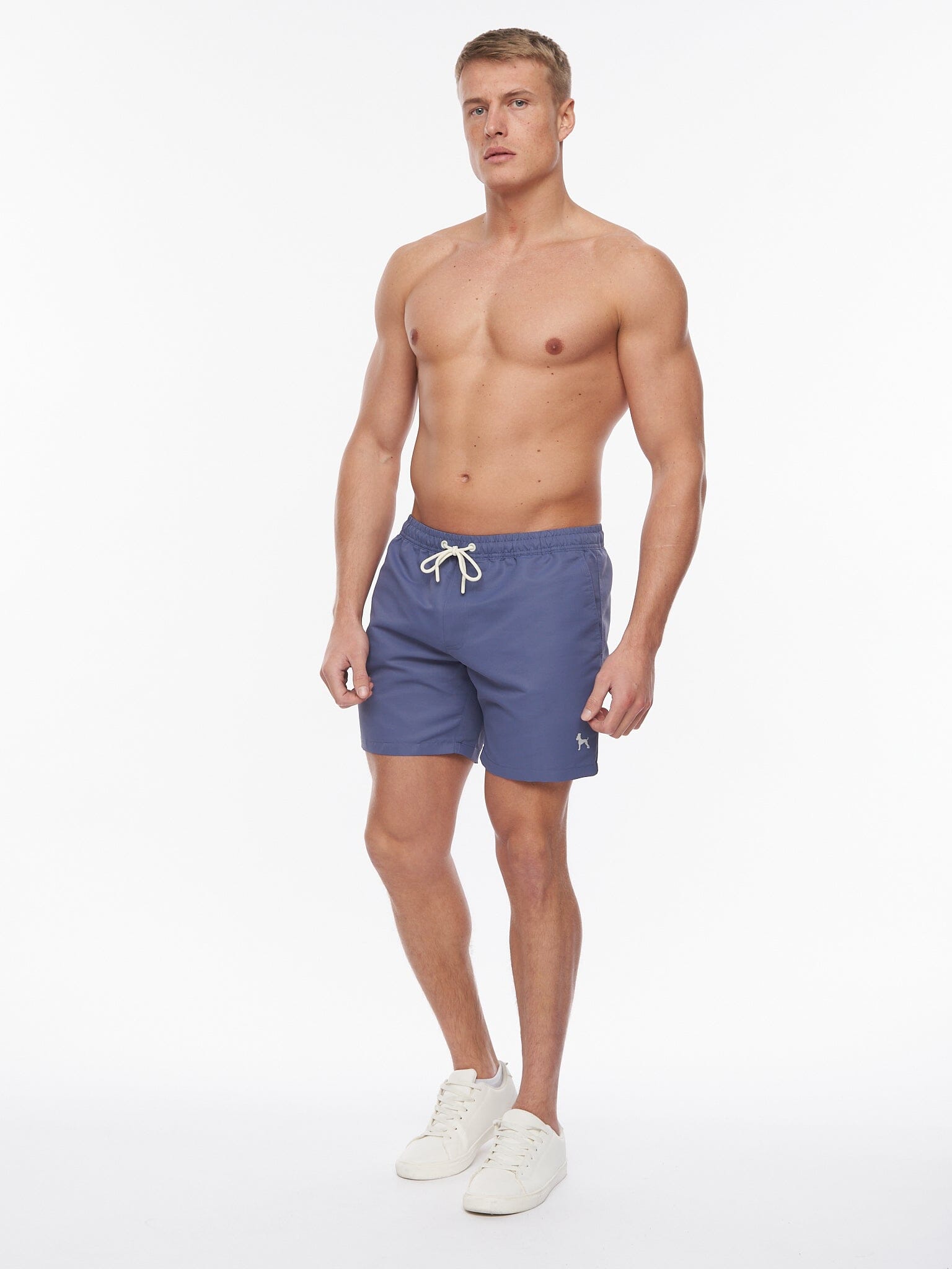 Ralphie Swimshorts Denim Blue