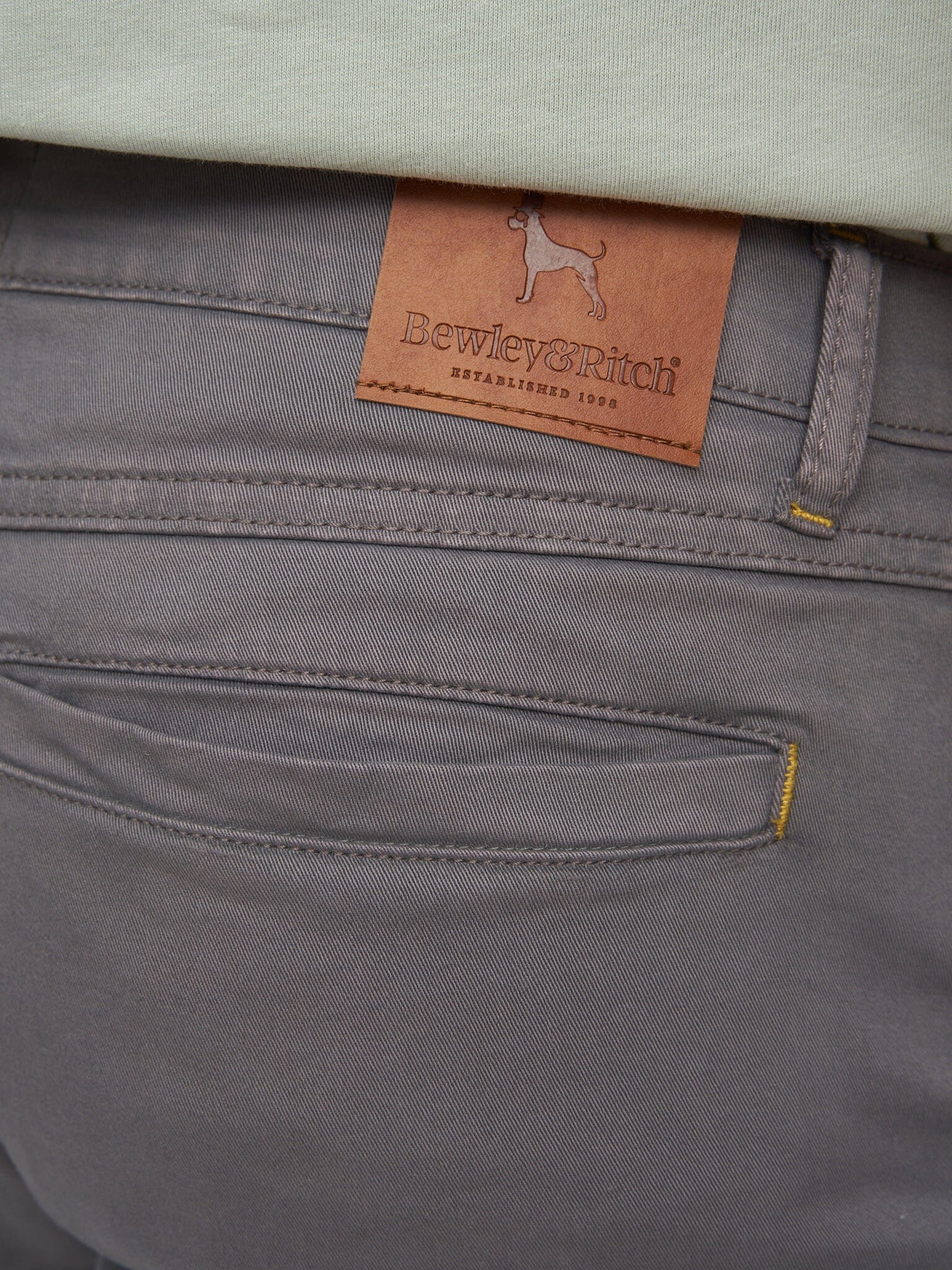 Samwise Chino Shorts Charcoal