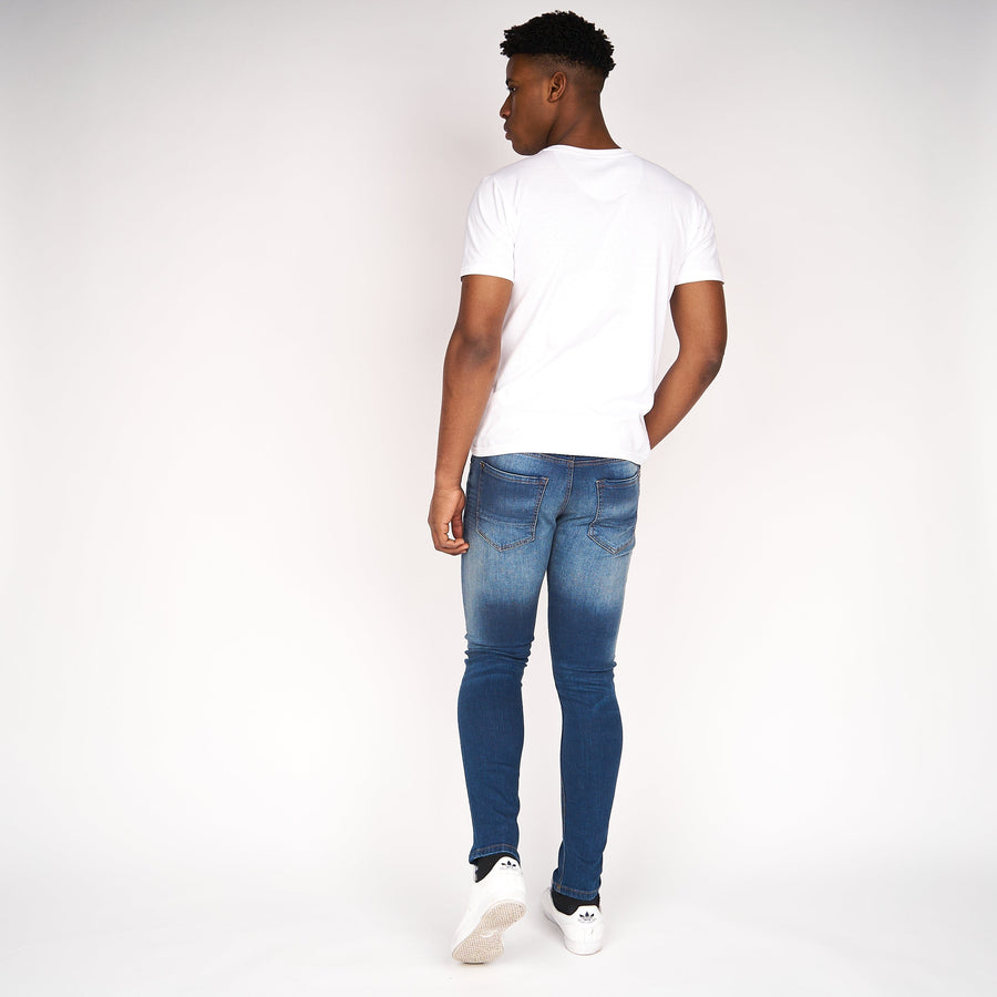 Barbeck Slim Fit Denim Jeans Tinted Blue