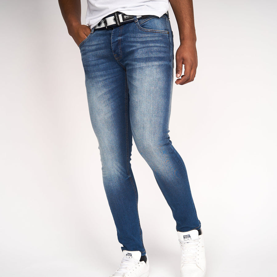 Barbeck Slim Fit Denim Jeans Tinted Blue