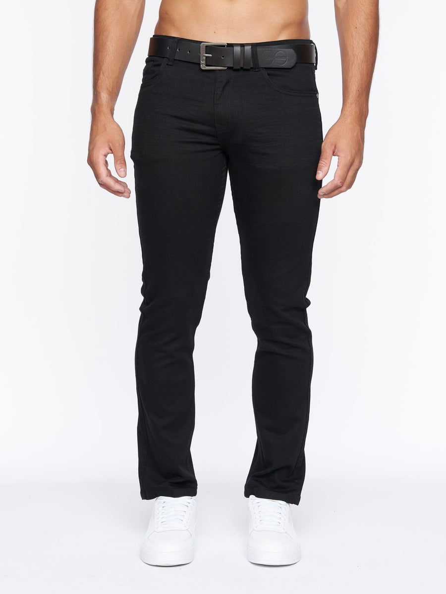 Cadman Straight Jeans Solid Black