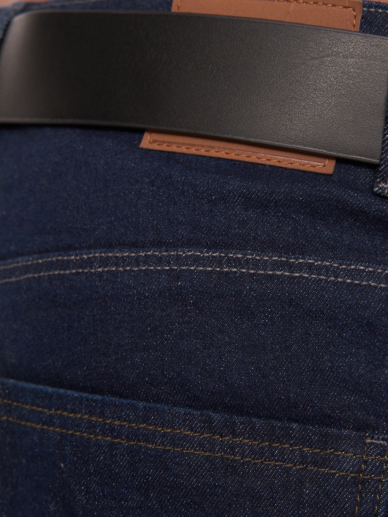 Crosshatch Mens Cadman Straight Jeans Raw Wash