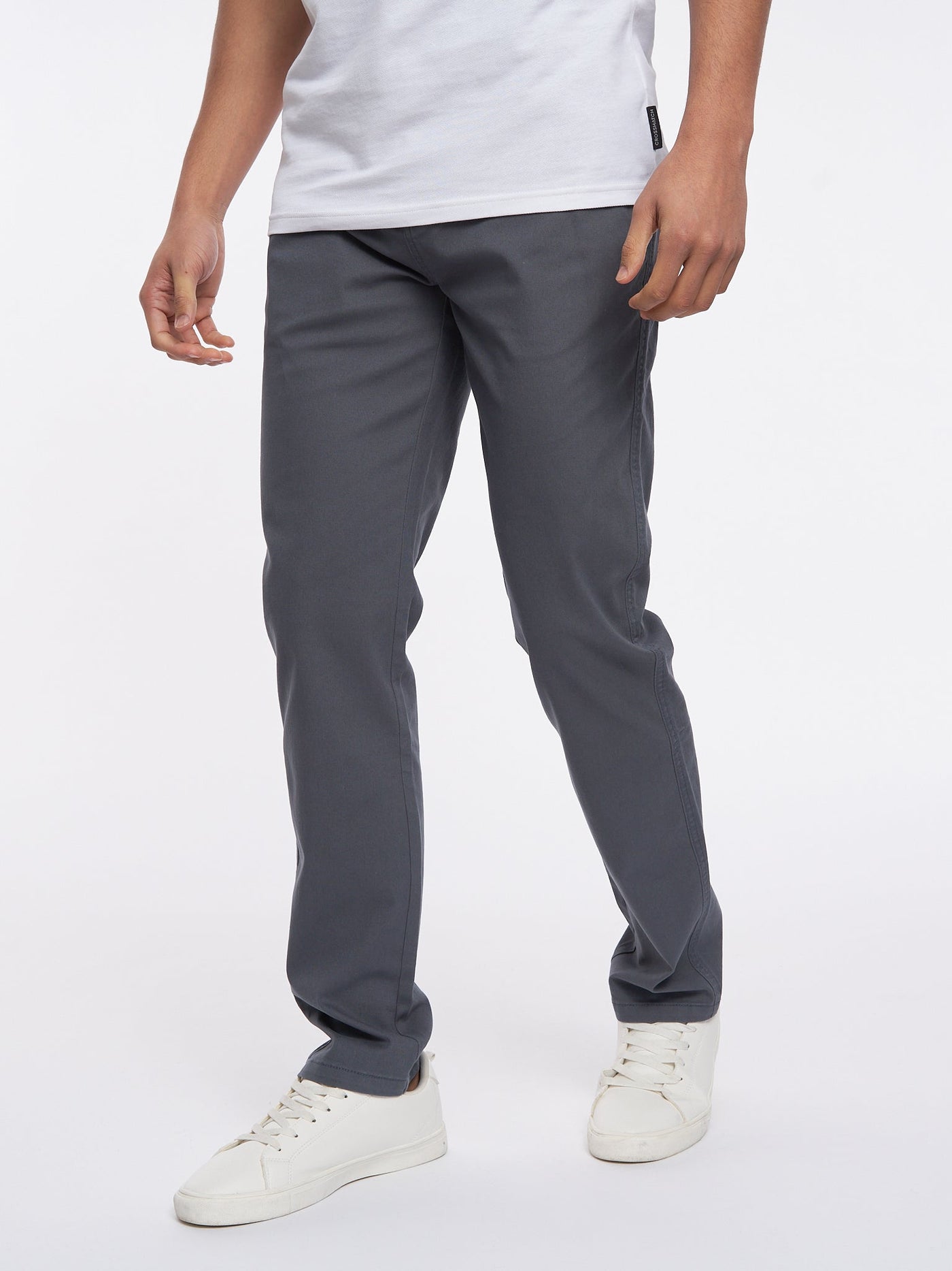 Crosshatch Mens Roysden Chinos Petrol