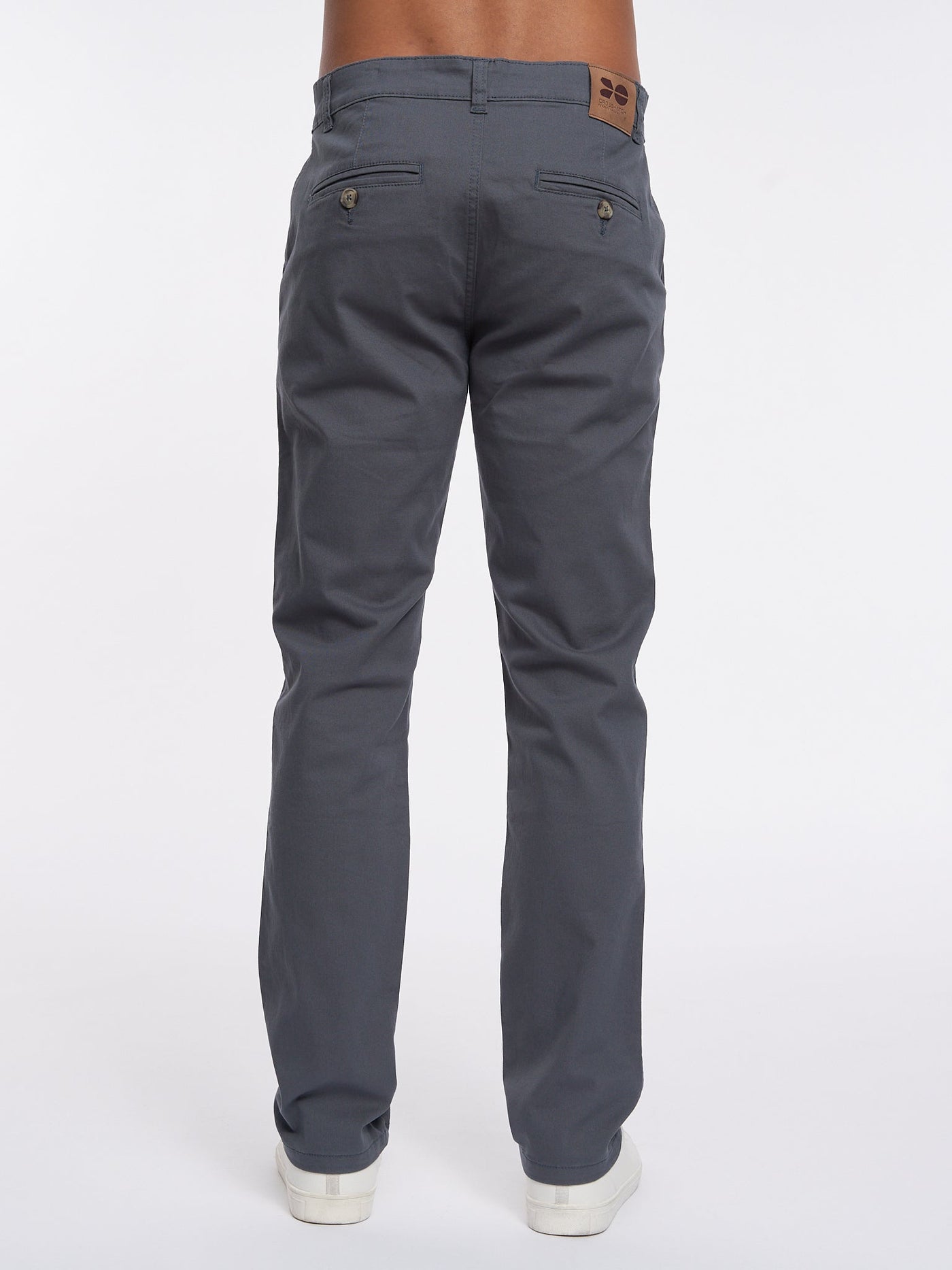 Crosshatch Mens Roysden Chinos Petrol