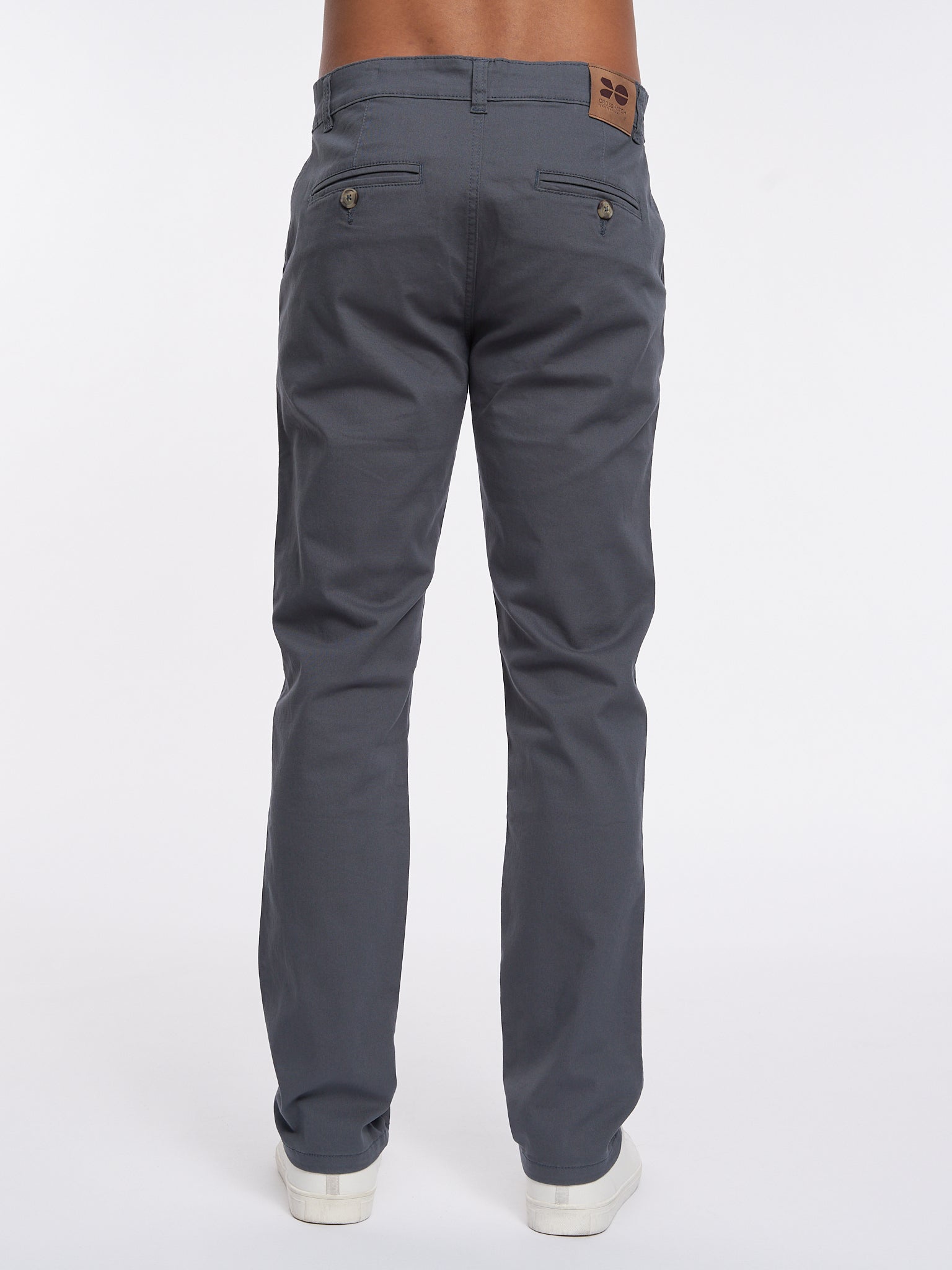 Crosshatch Mens Roysden Chinos Petrol