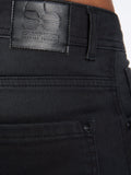 Crosshatch Mens Malcolm Slim Fit Jeans Black Wash