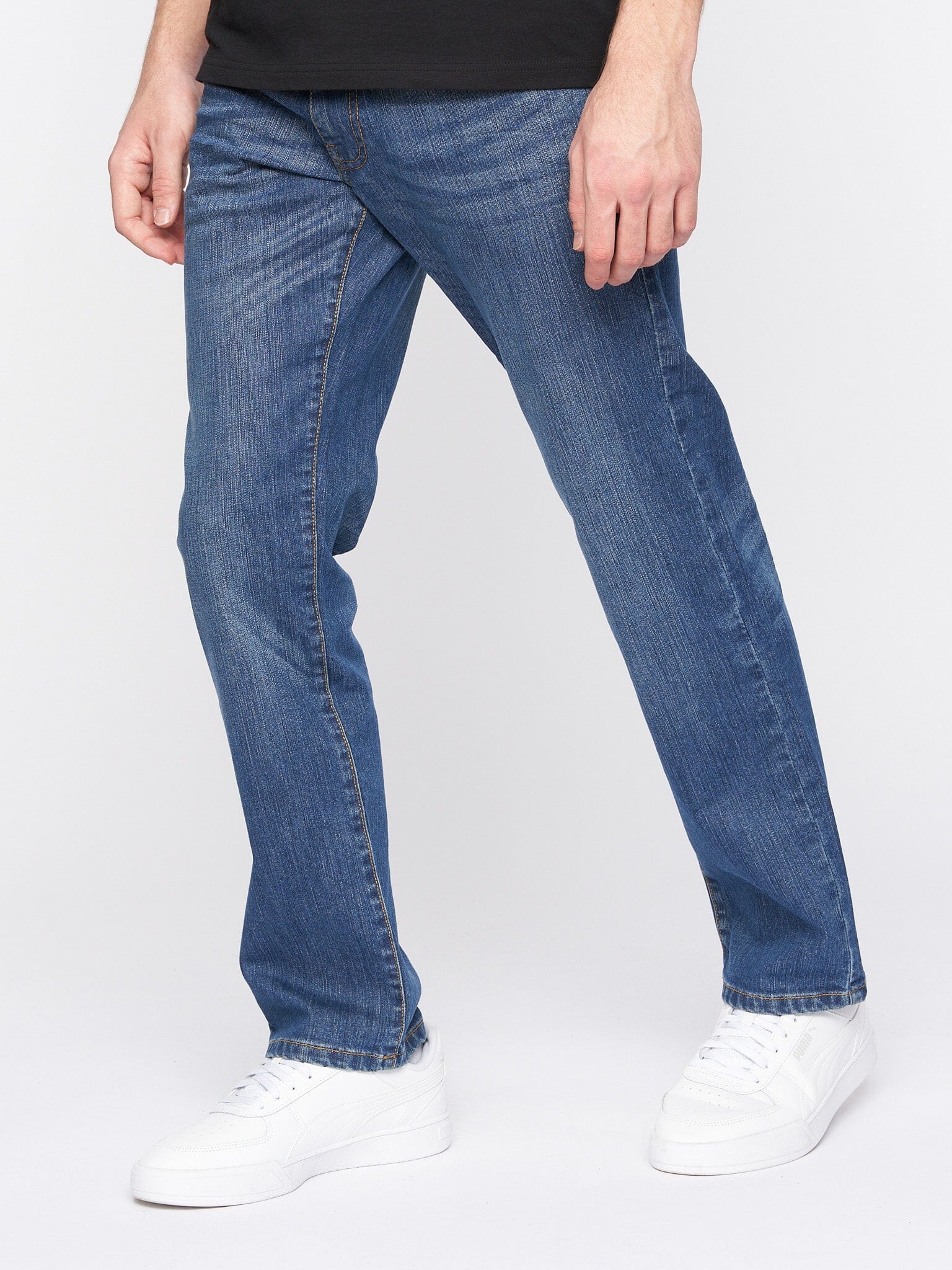 Bandol Straight Leg Jeans Stone Wash