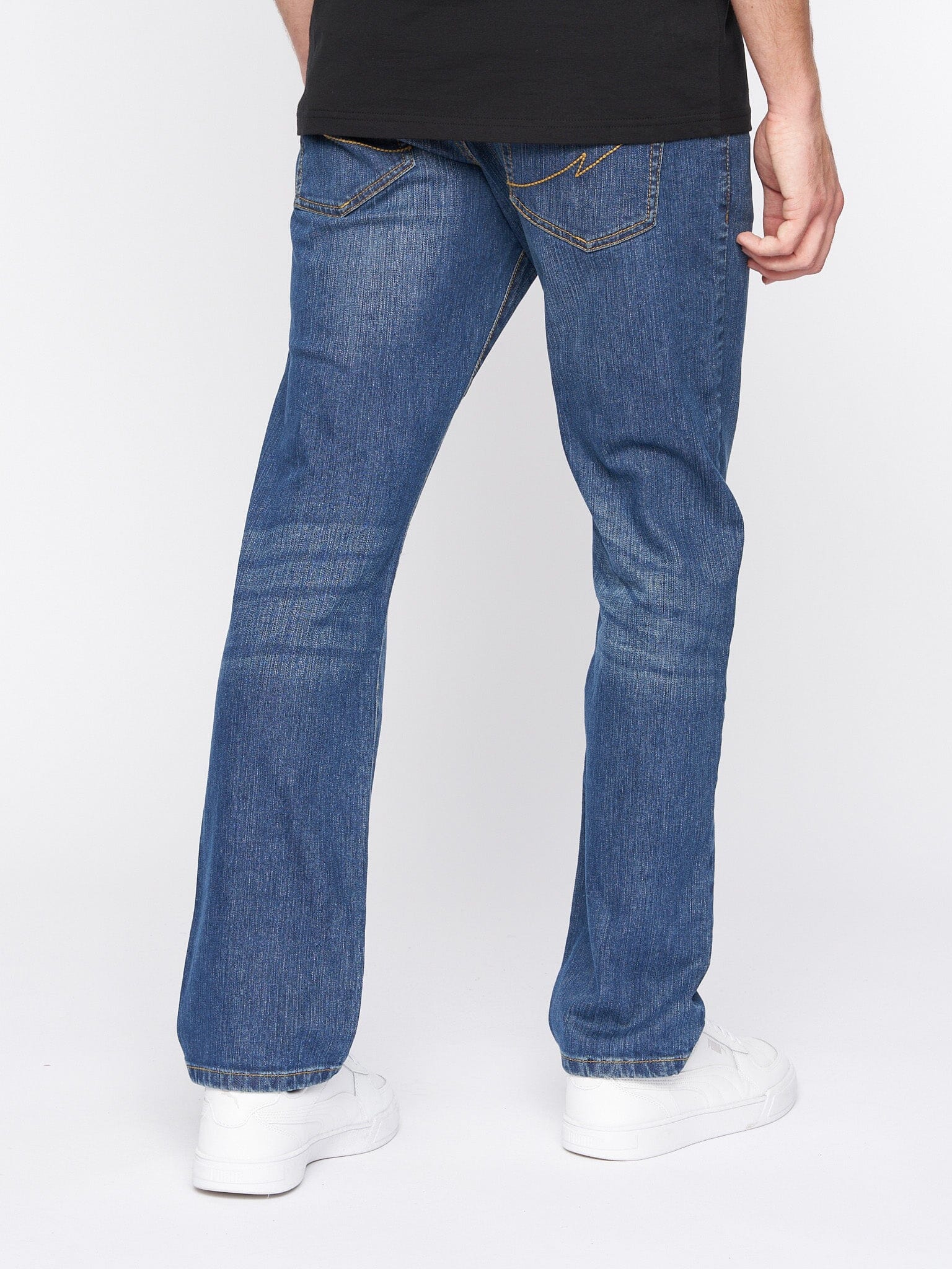 Bandol Straight Leg Jeans Stone Wash
