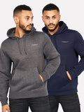 Traymax Hoodie 2pk Navy/Charcoal Marl