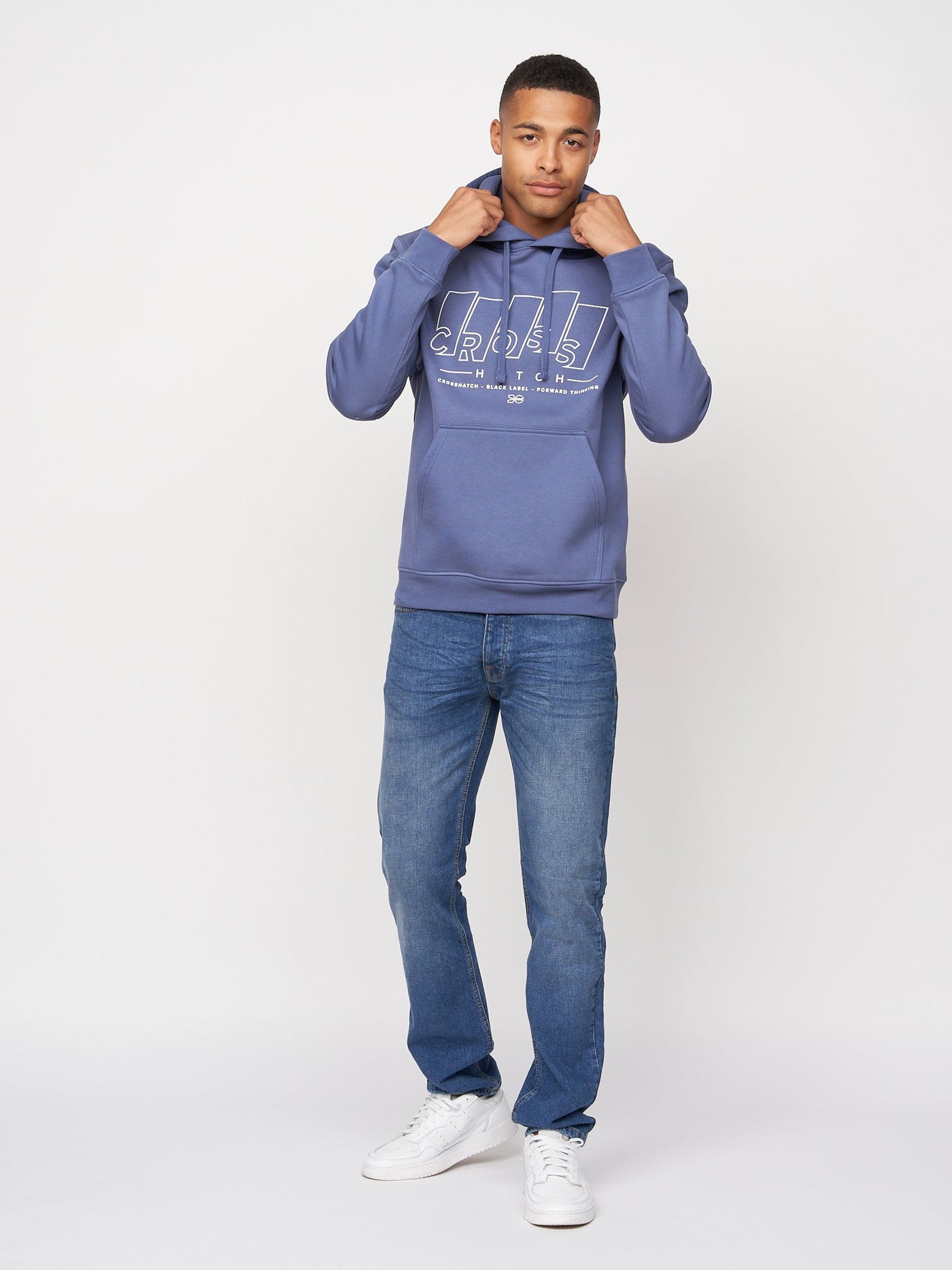 Maxima Hoodie Denim Blue