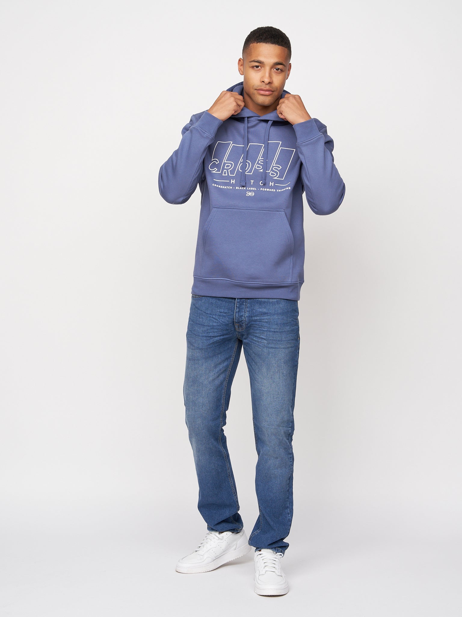 Maxima Hoodie Denim Blue
