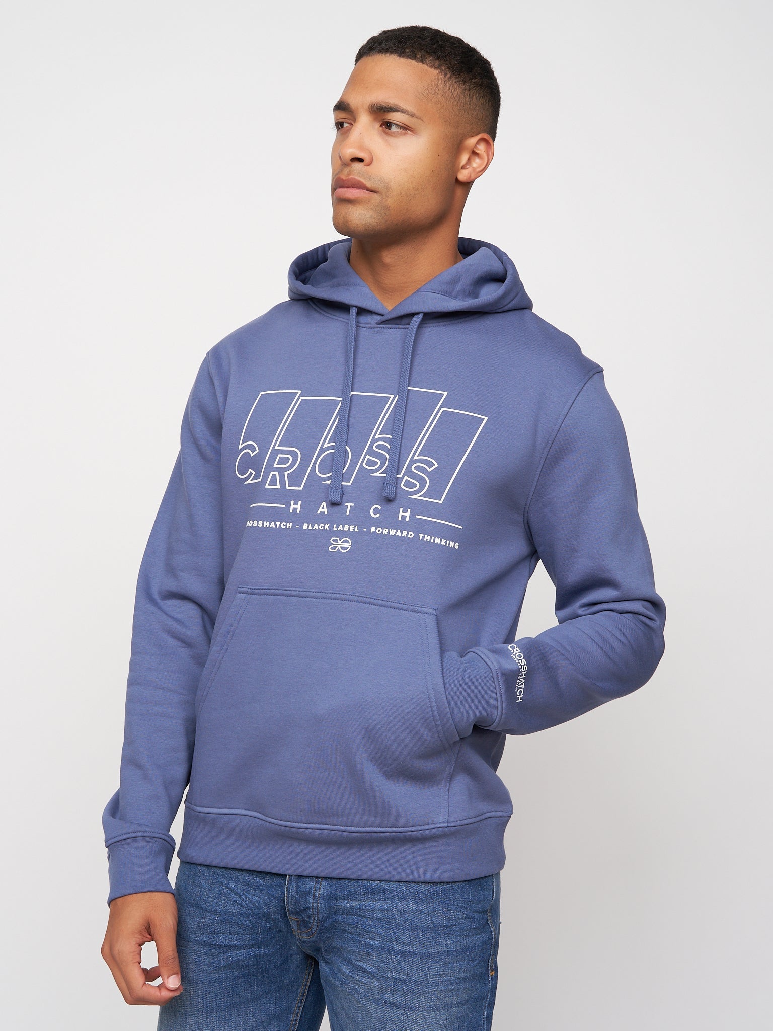Maxima Hoodie Denim Blue
