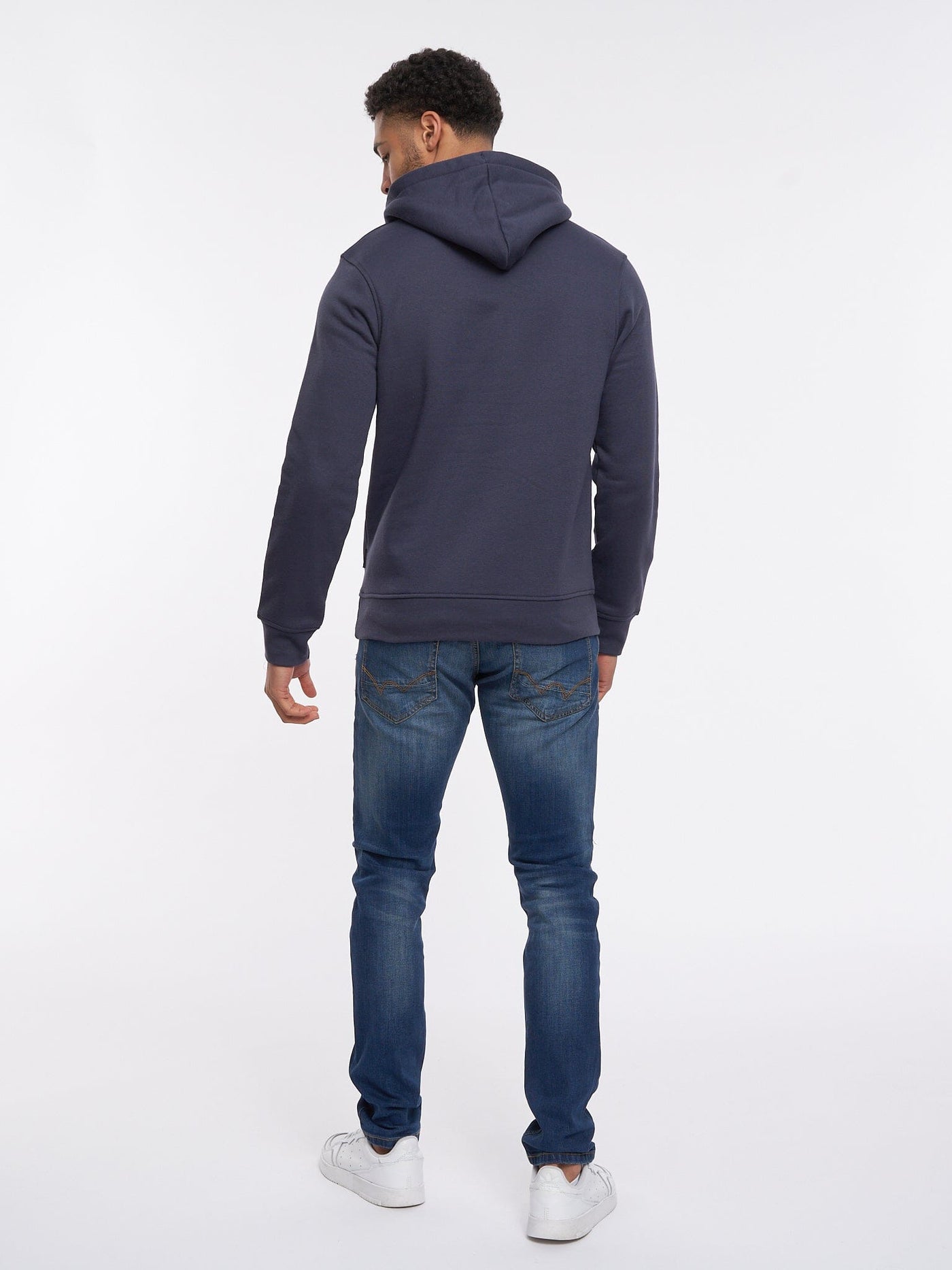 Cutups Hoodie Navy