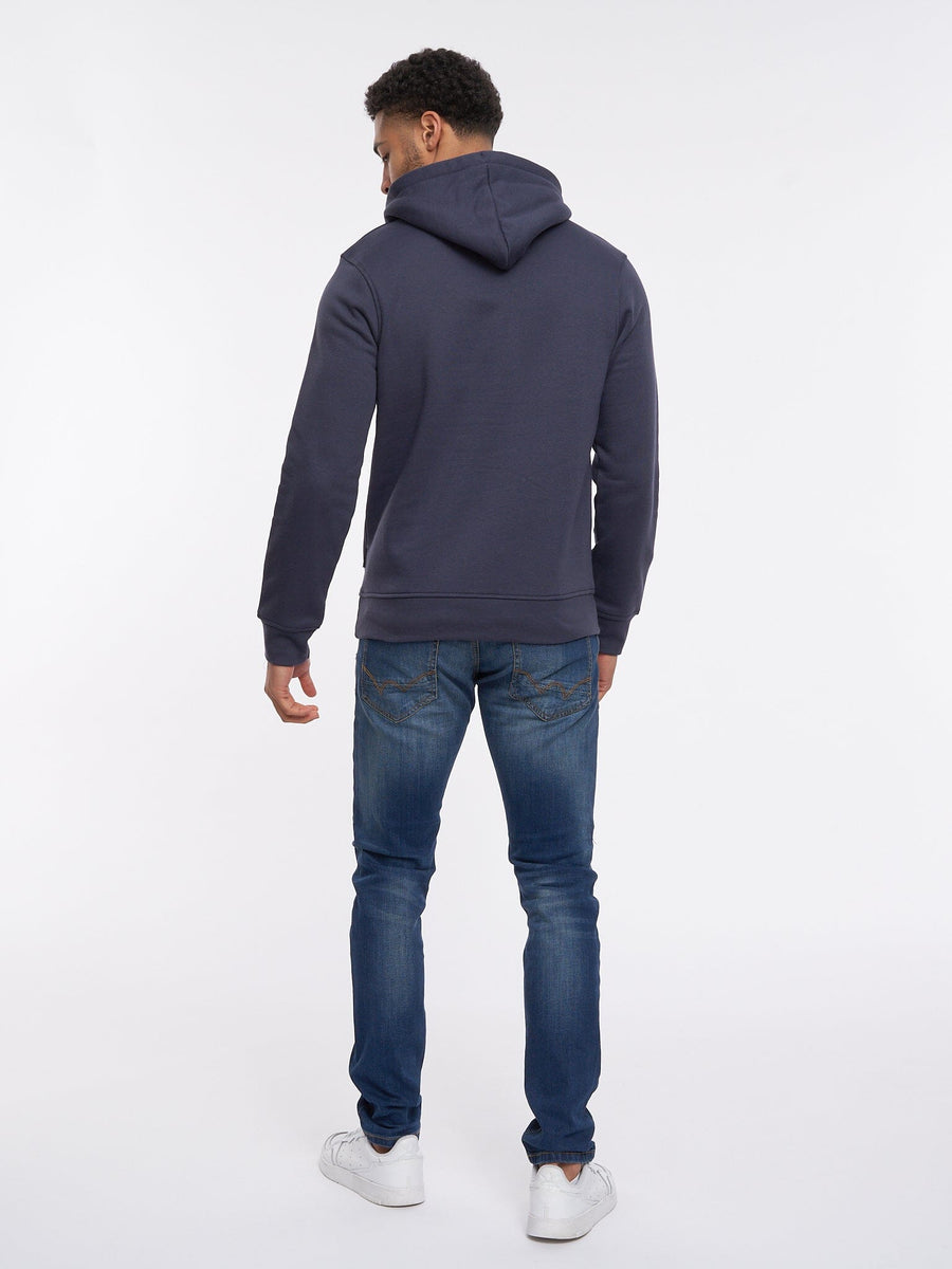 Cutups Hoodie Navy
