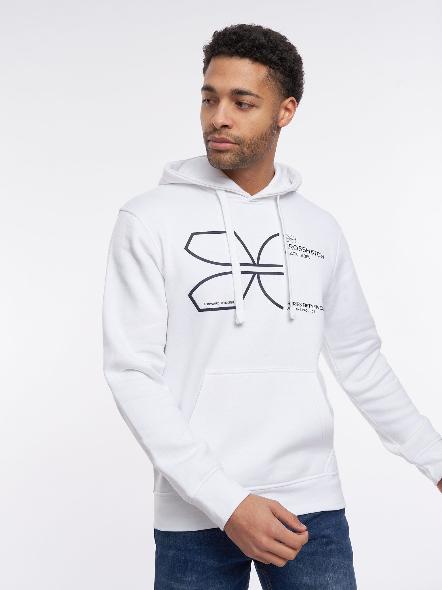 Cutups Hoodie White