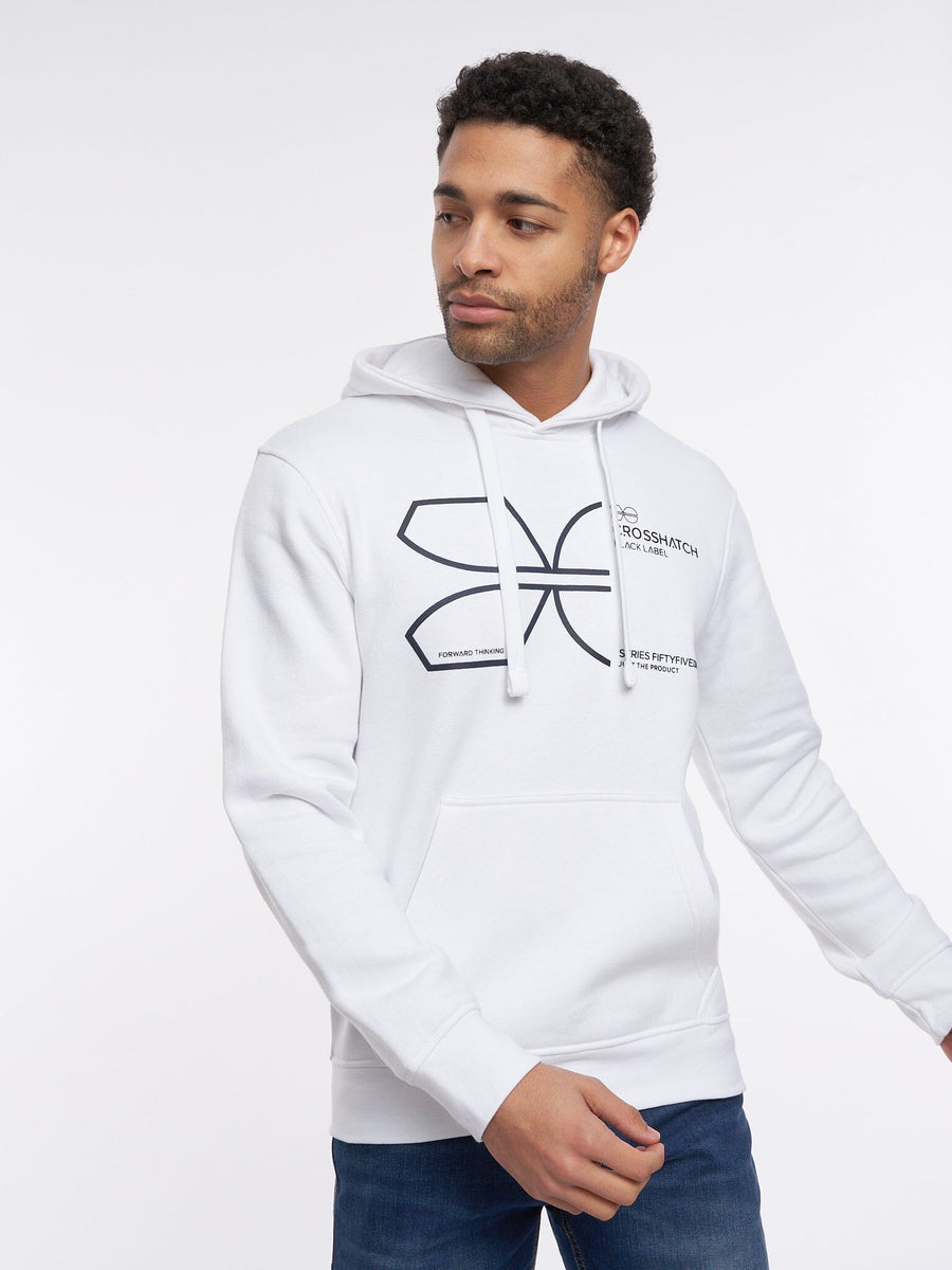 Cutups Hoodie White