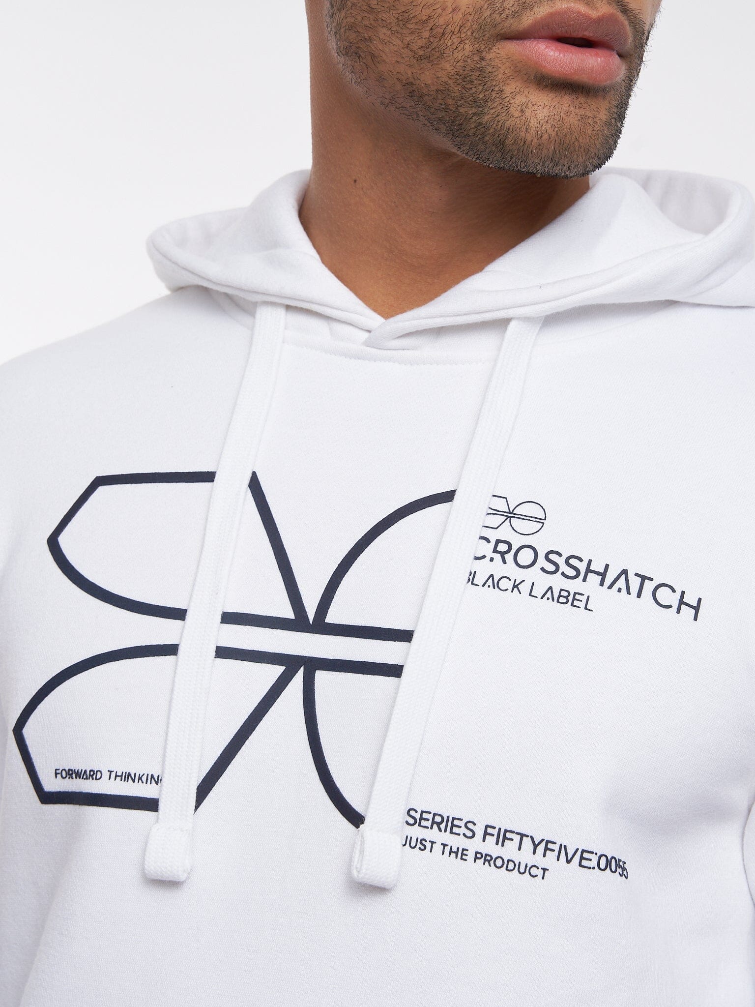 Cutups Hoodie White