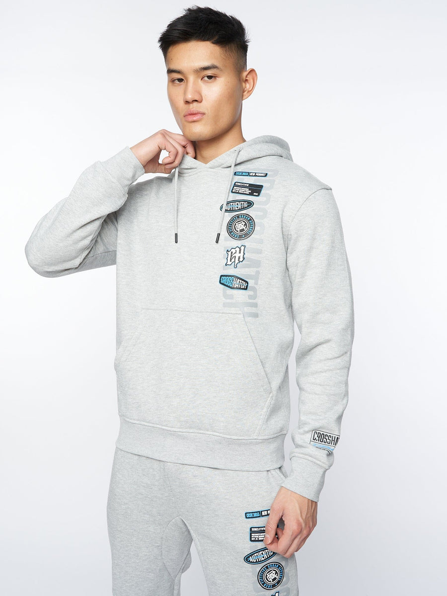 Pepperhill Hoodie Light Grey Marl