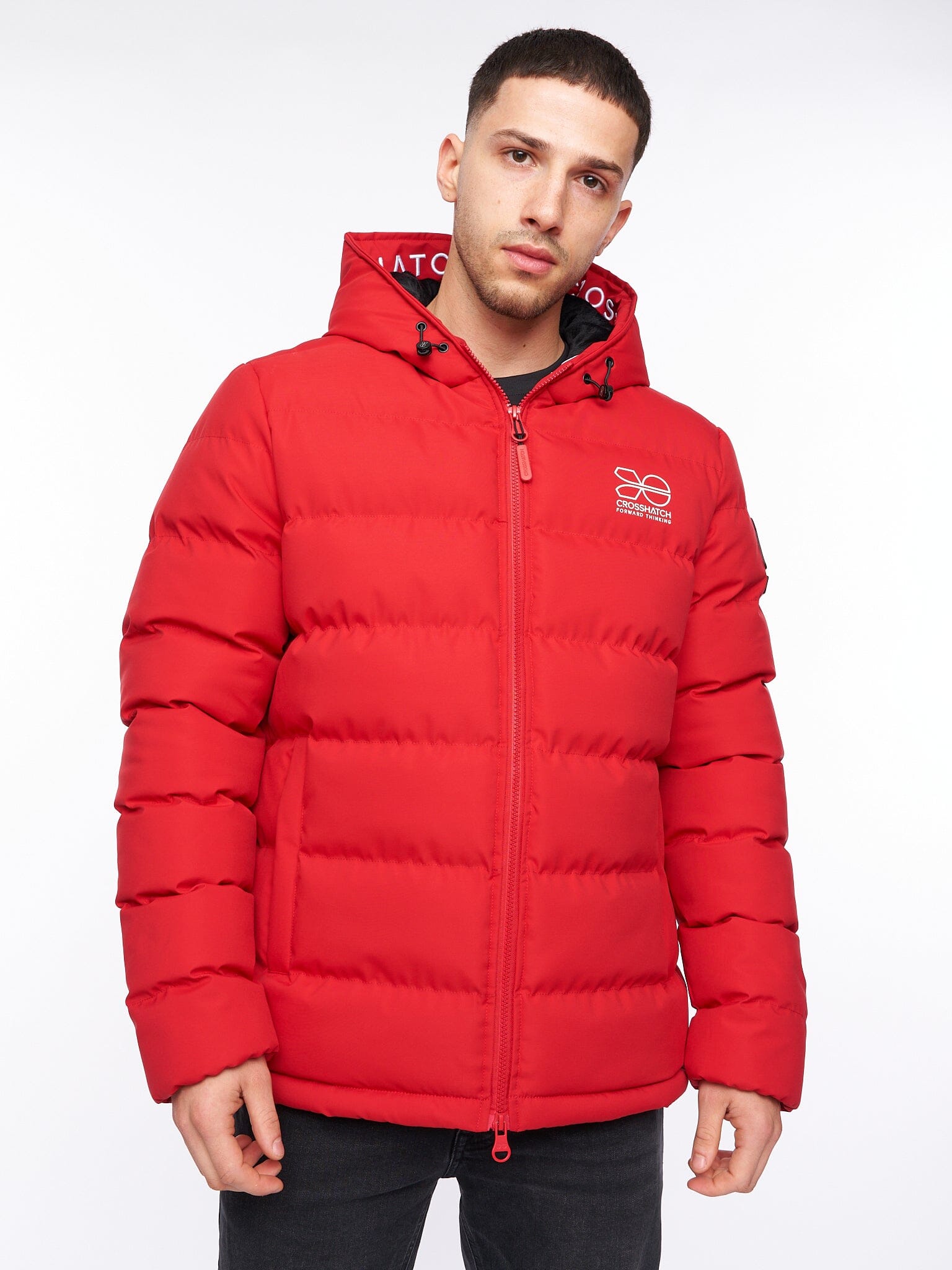 Pitsburg Hooded Jacket Red