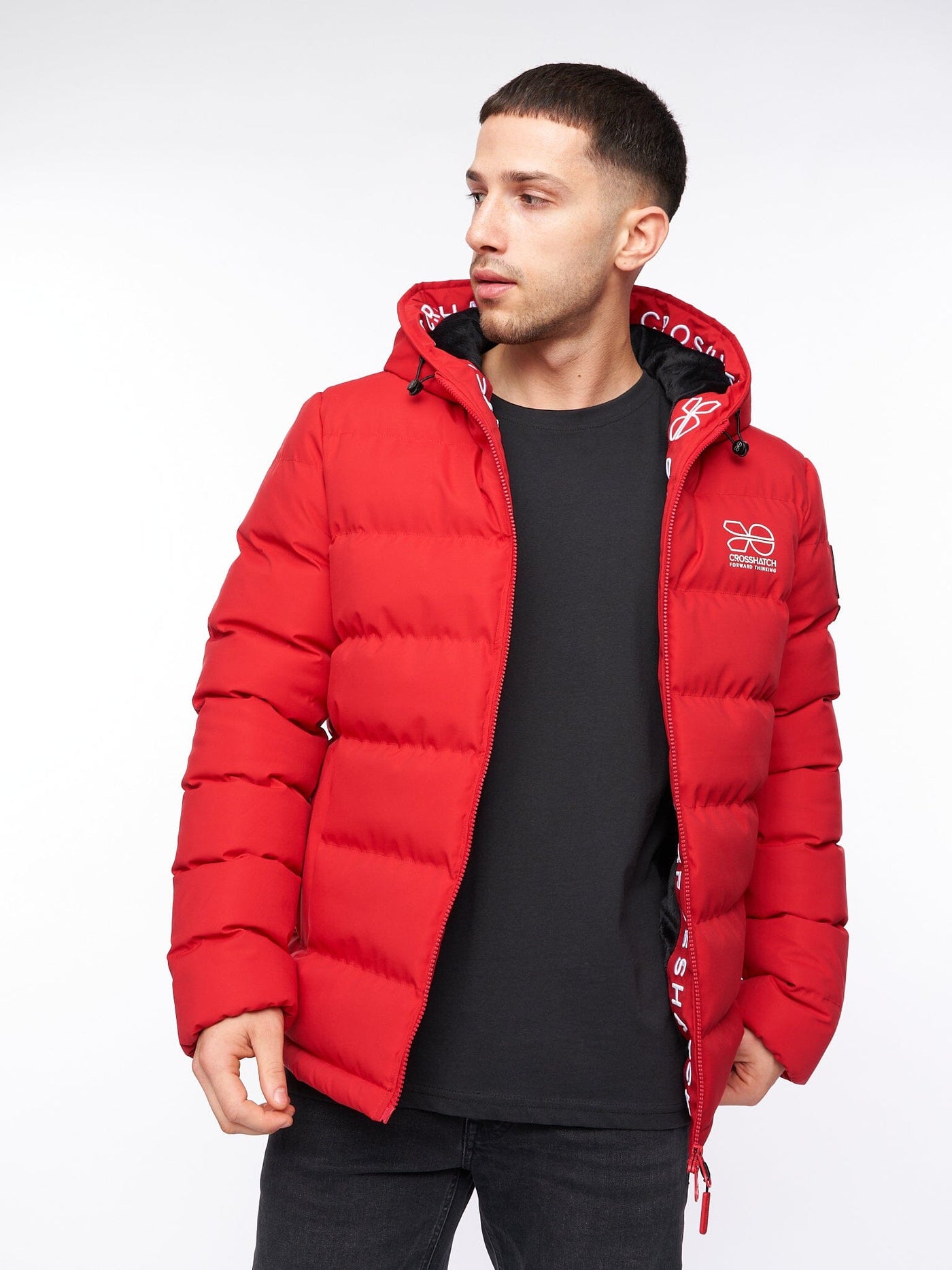 Pitsburg Hooded Jacket Red