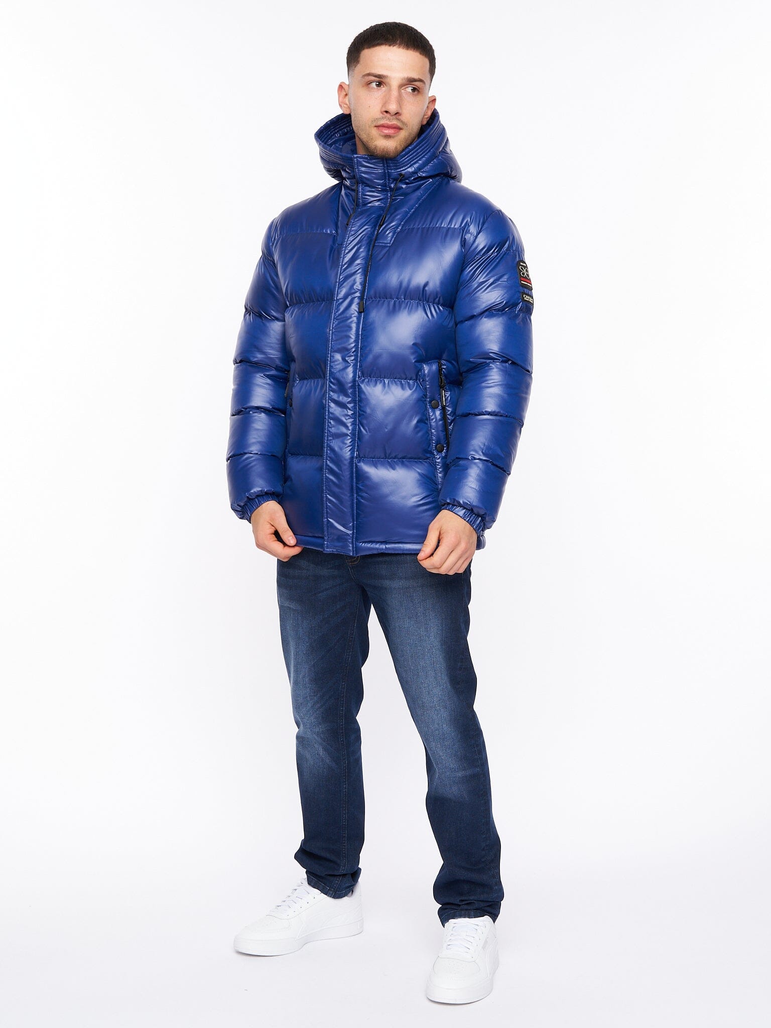 Crosswell High Shine Jacket Royal
