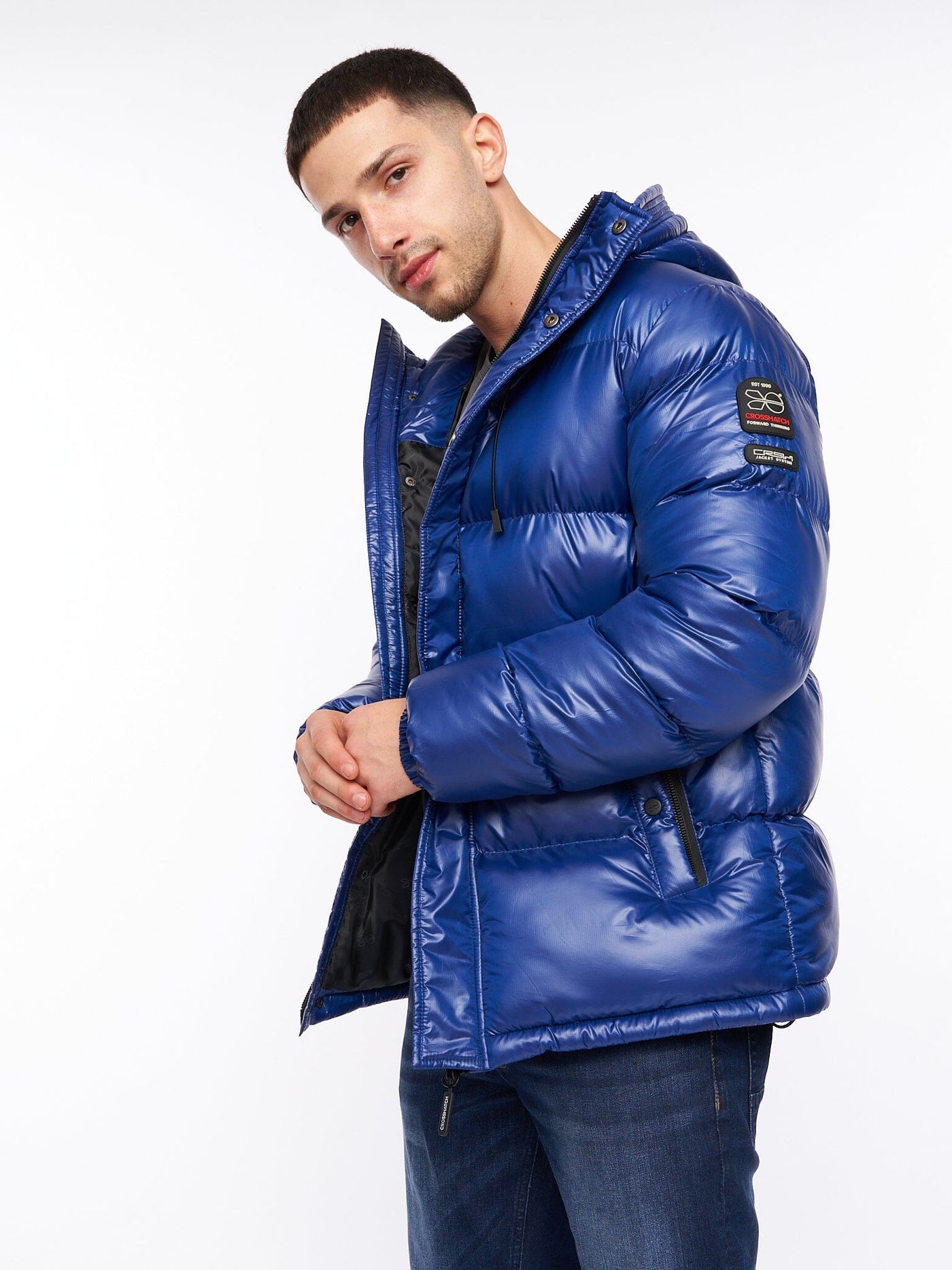 Crosswell High Shine Jacket Royal