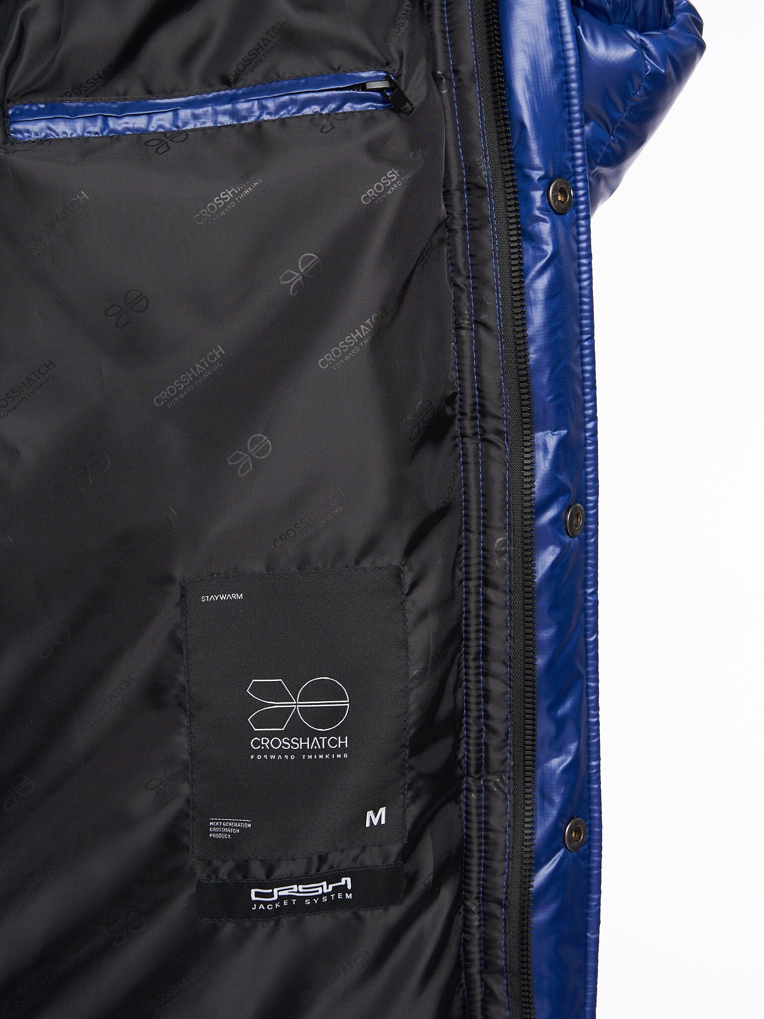 Crosswell High Shine Jacket Royal