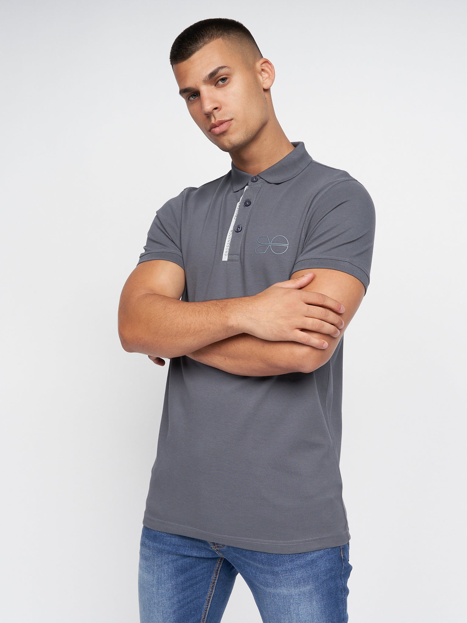 McClay Polo Charcoal