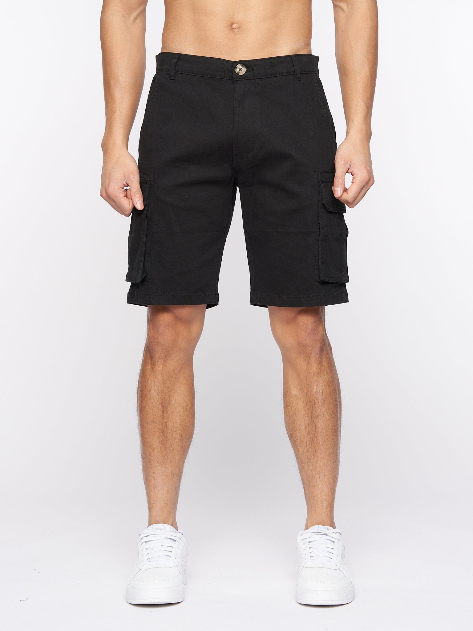 Frentons Cargo Shorts Black