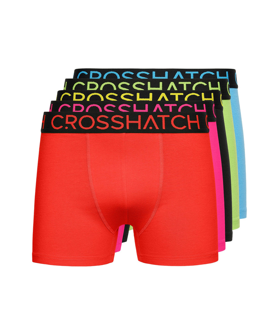 Highlighter Boxers 5pk Mixed Bright