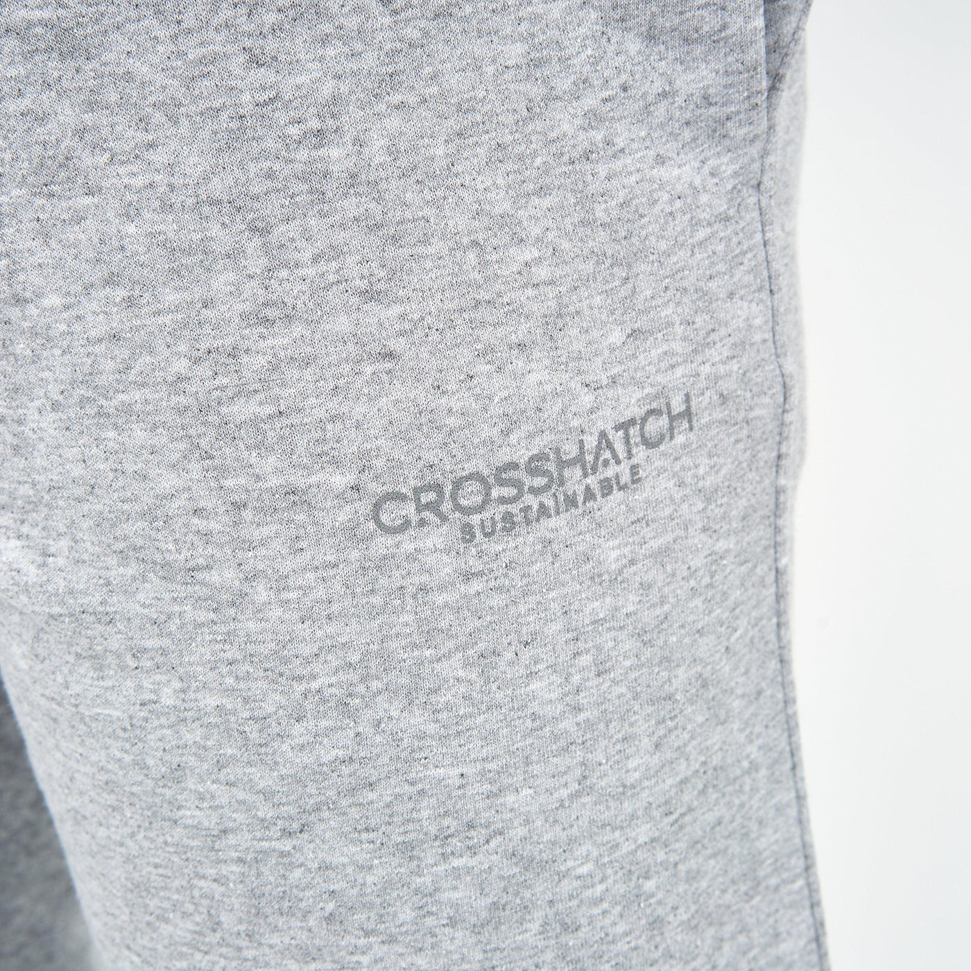 Crosshatch Mens Mayview Joggers Grey Marl